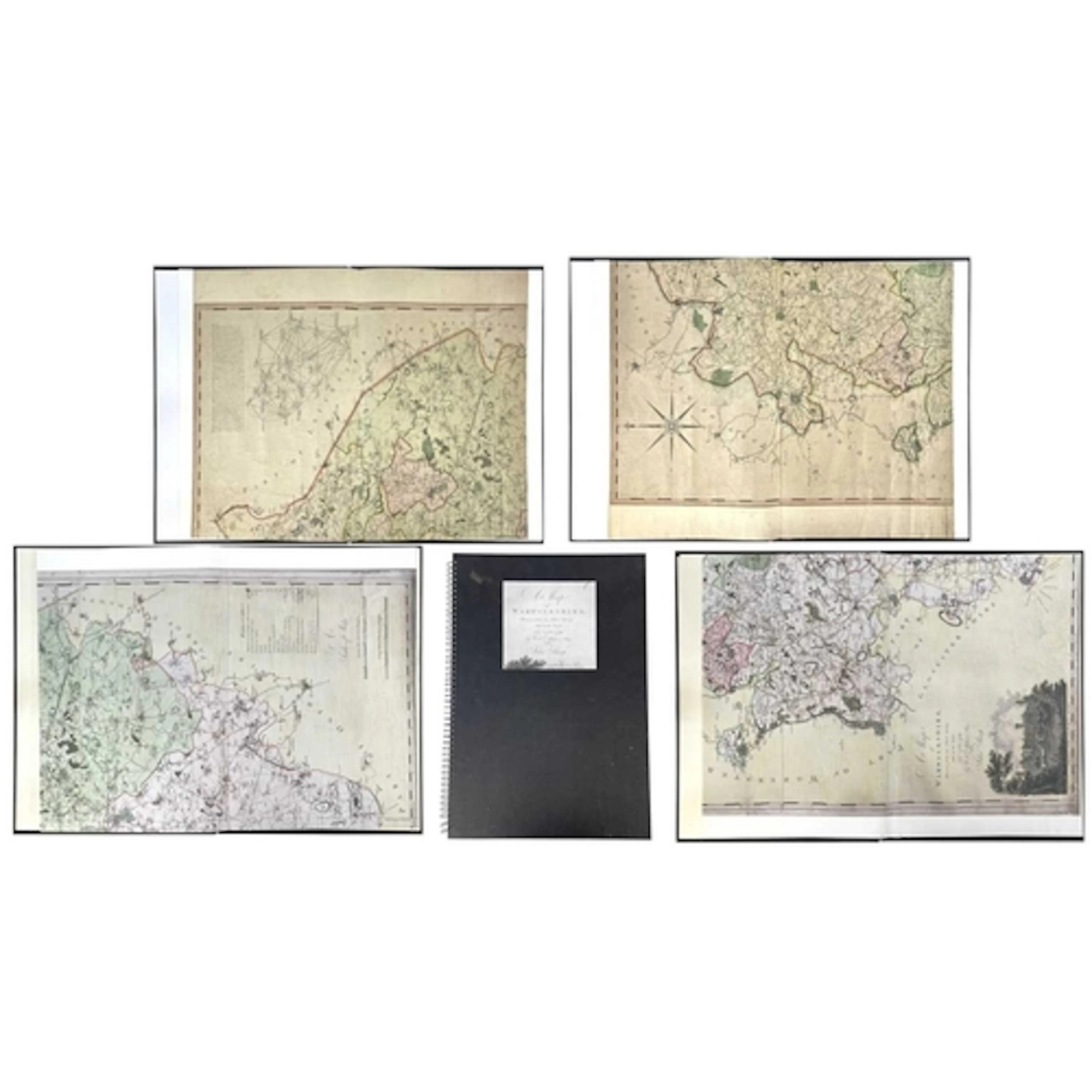 (Maps) John Ogilby Ogilby's Road Maps of England and Wales, ...