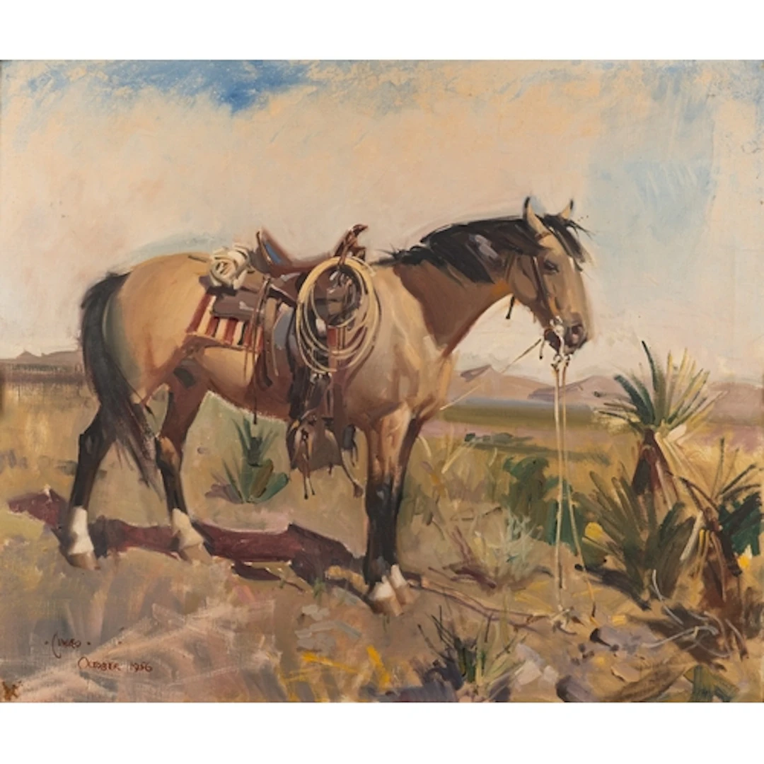 * Terence Cuneo (British, 1907-1996) - 'Chico' study of a sa...