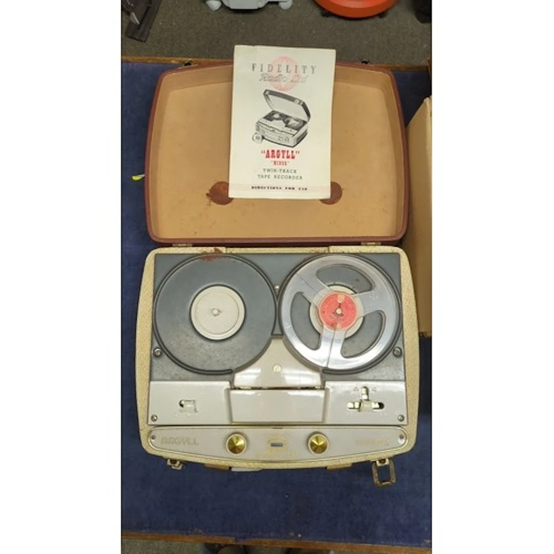 Fidelity ‘Argyll Minor’ twin-track reel-to-reel tape recorde...