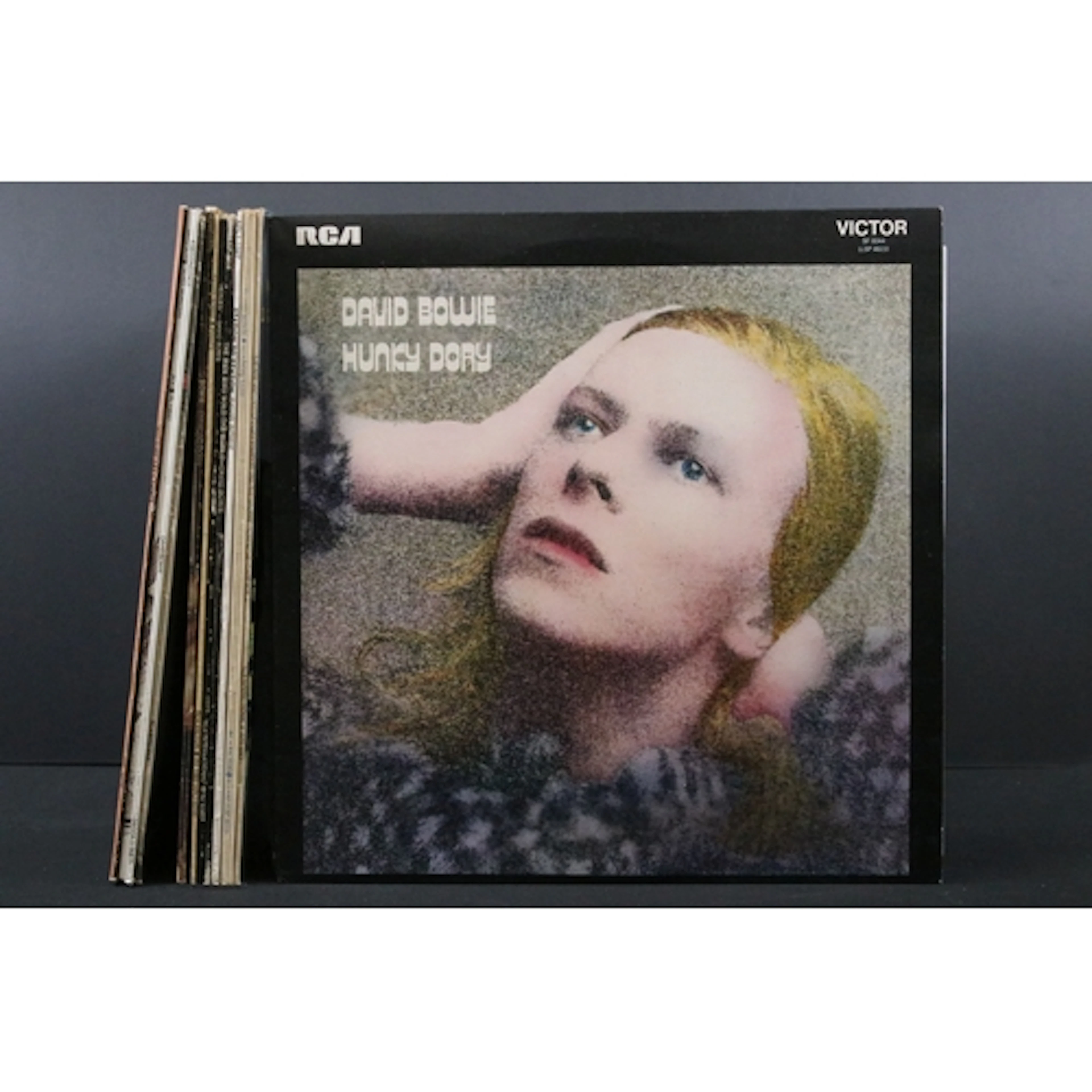 Vinyl - 12 David Bowie LPs to include Hunky Dory, Ziggy Star...
