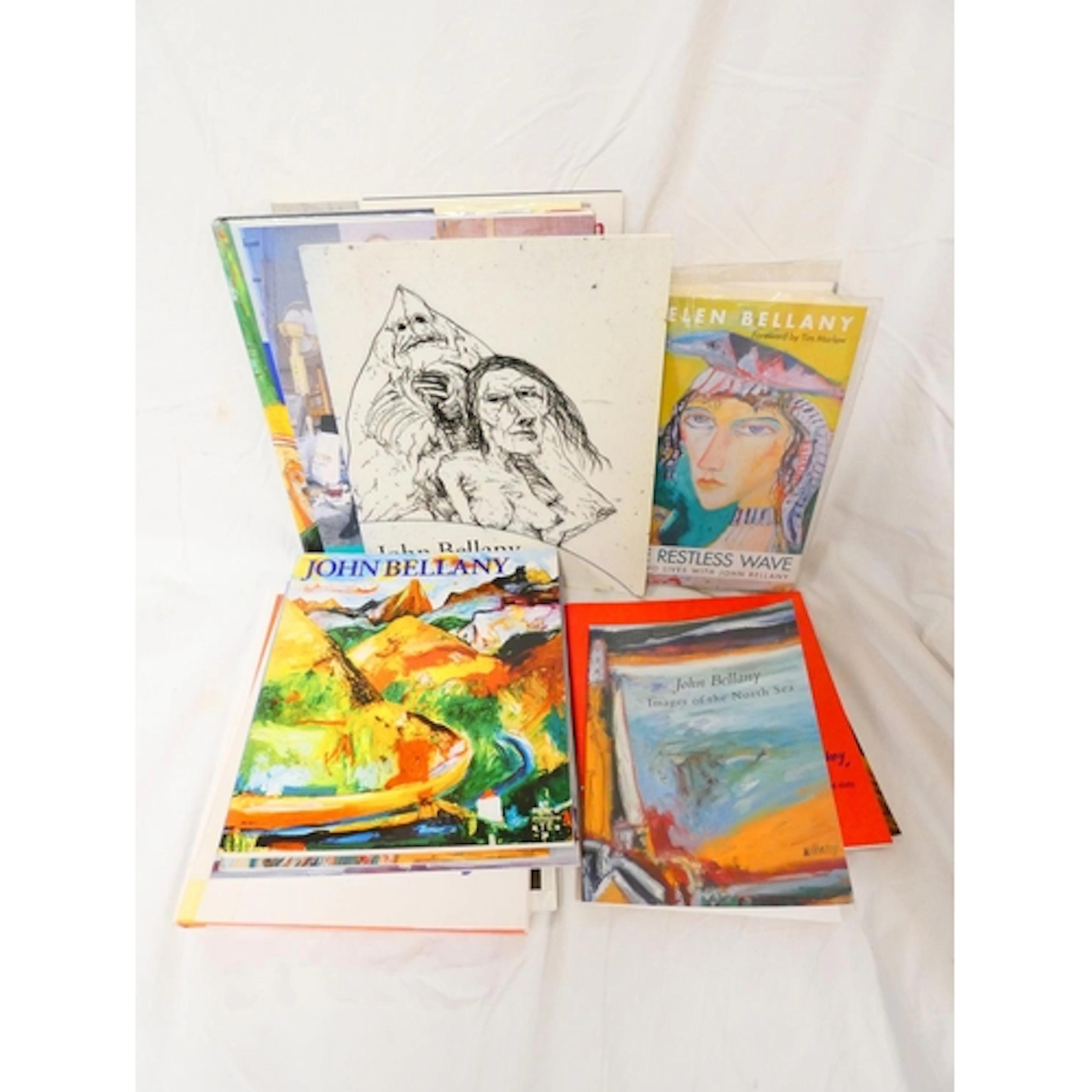 BELLANY JOHN. 12 exhibition catalogues, monograph...