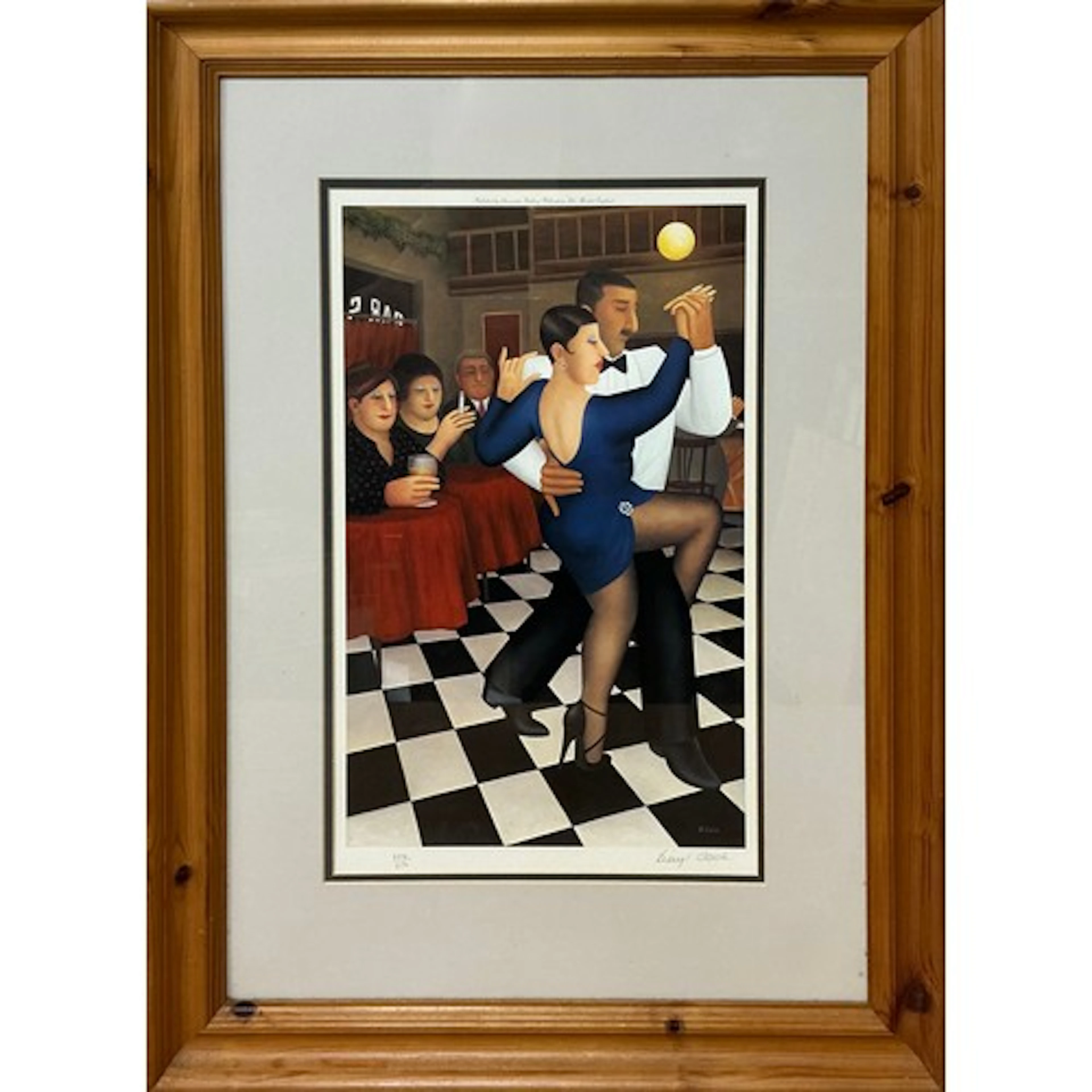 Beryl Cook (British, 1926-2008), by and after Tango in Bar ...