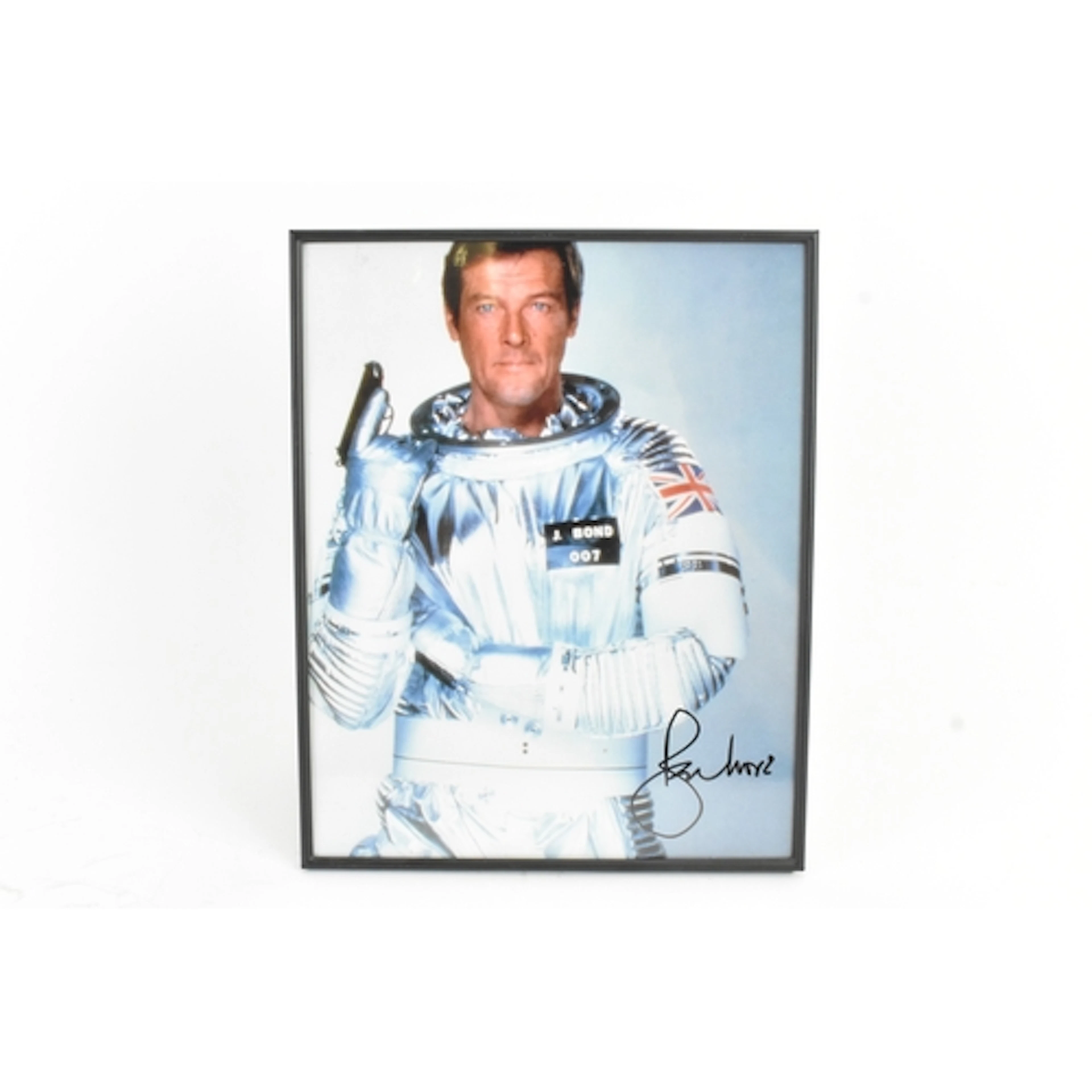 James Bond Moonraker - An autographed 8” x 10” colour still ...