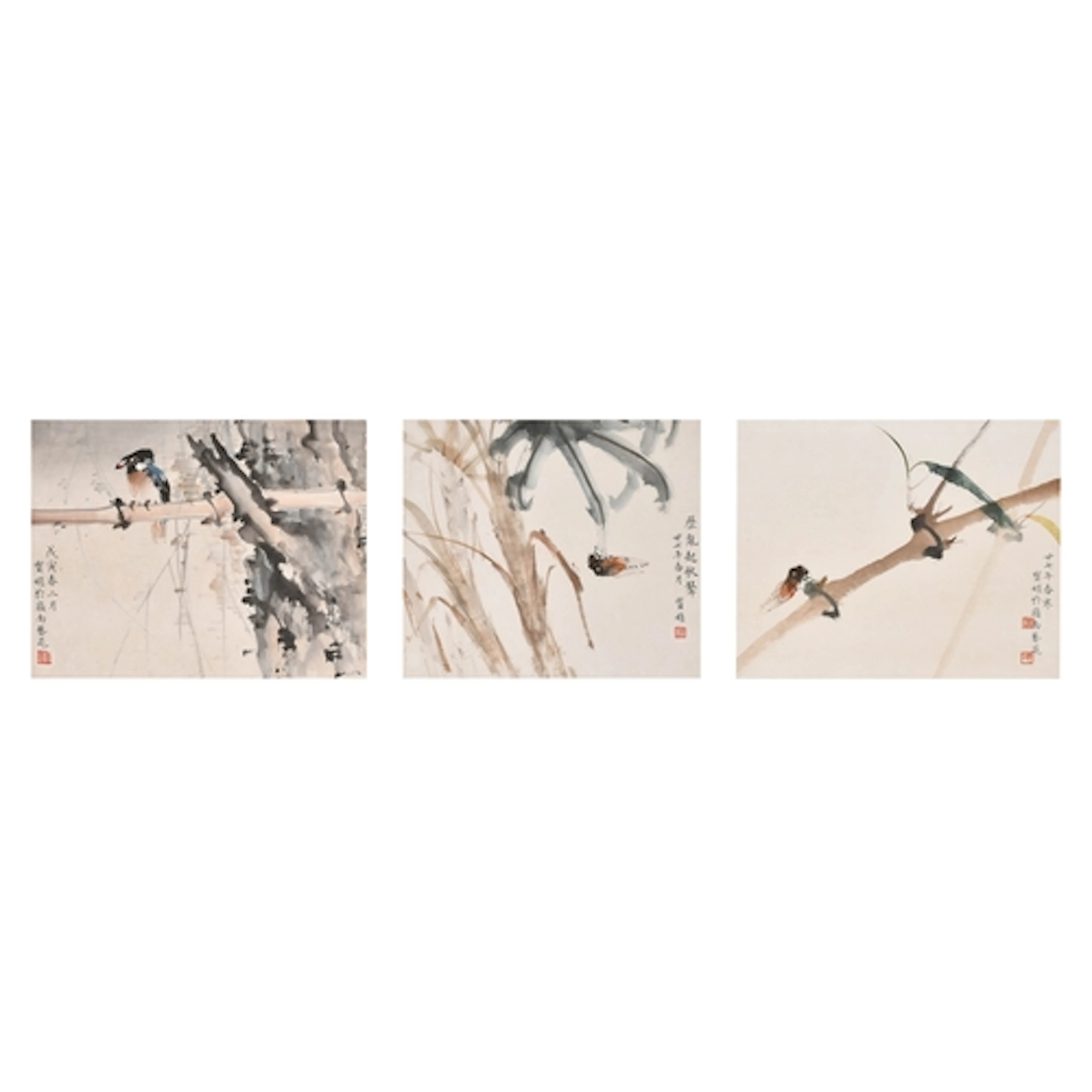 20th Century Japanese School. "Baojuan at Lingman Art Garden...