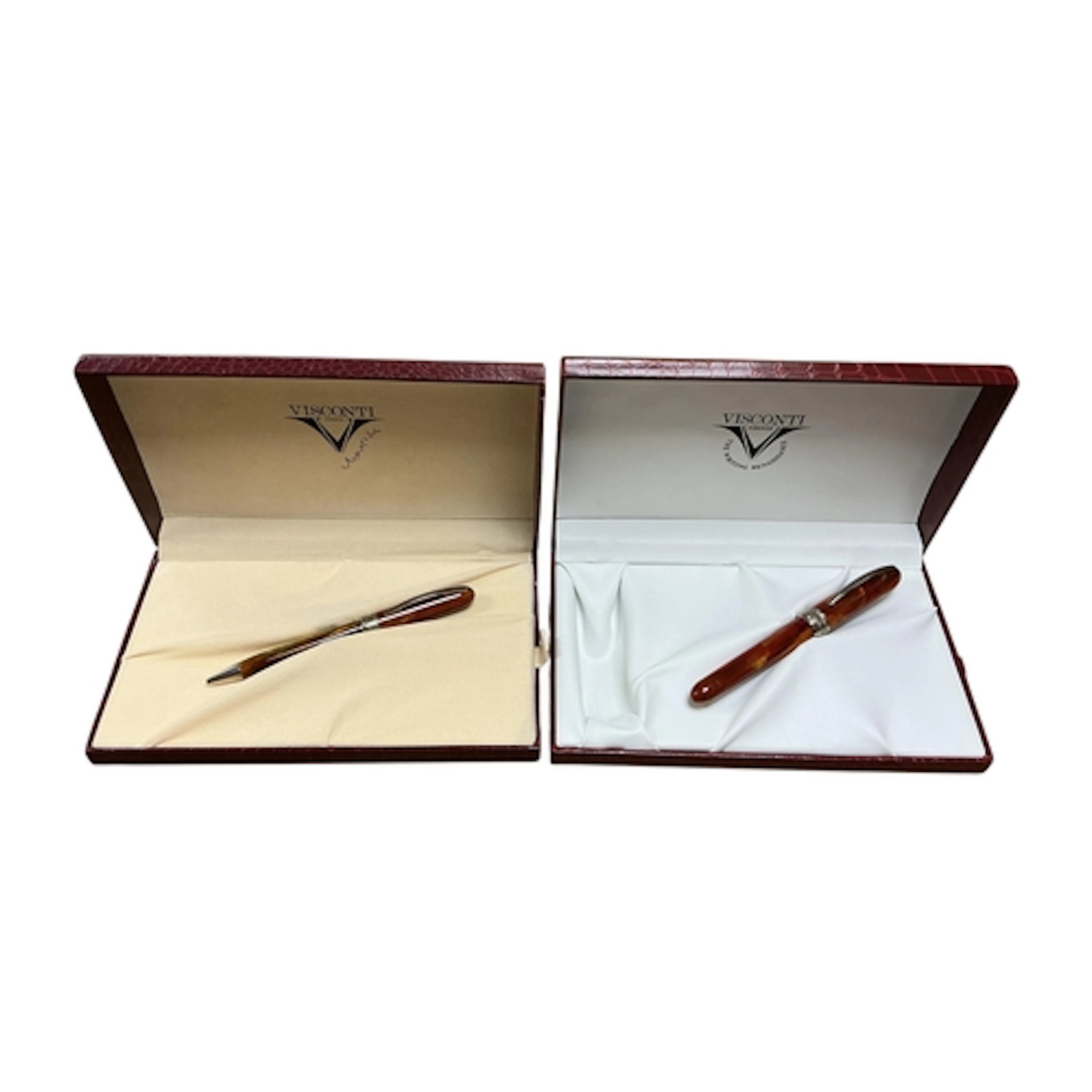A Visconti Van Gogh Maxi fountain pen in sandal finish with ...