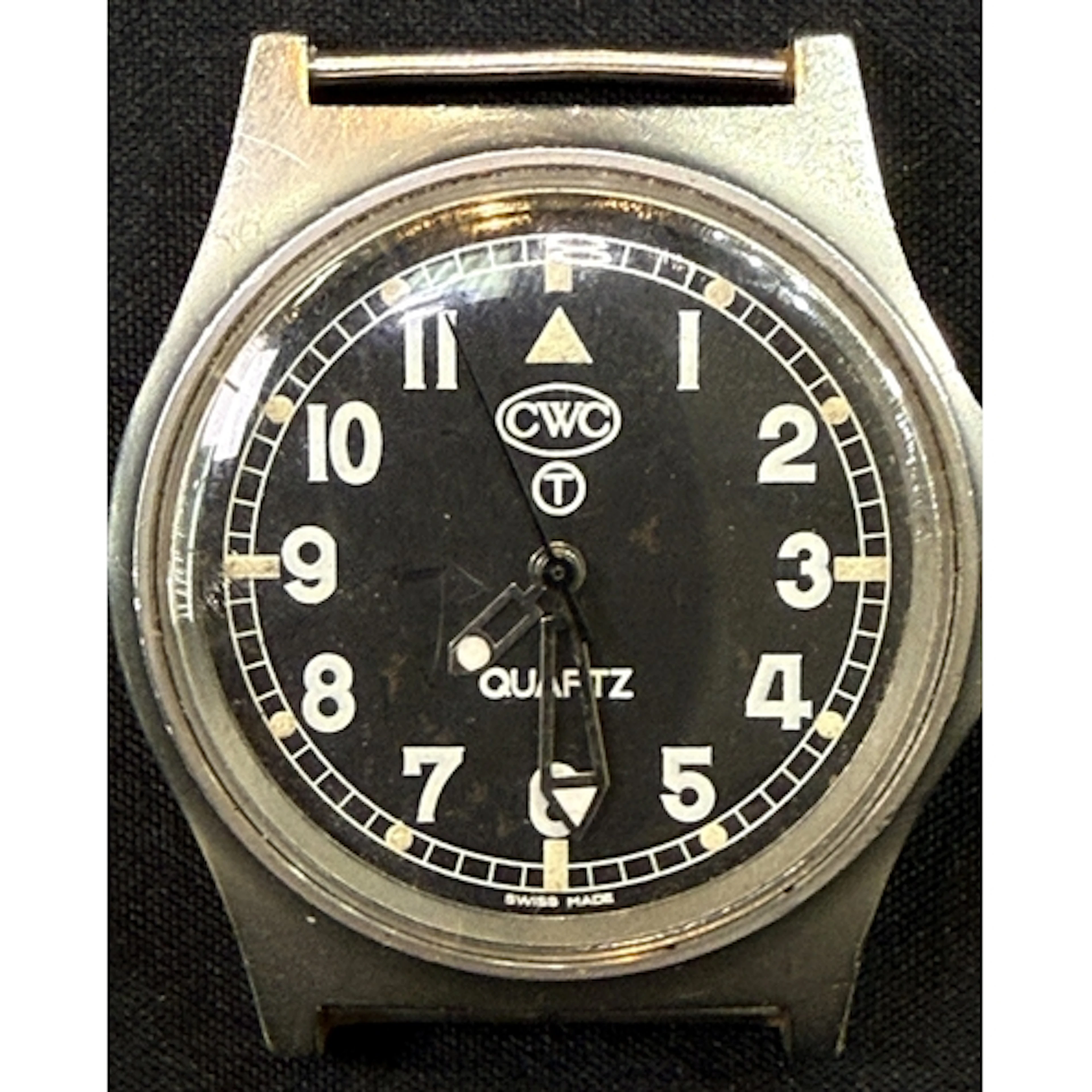 A CWC British post-WWII field watch, quartz broad arrow and ...
