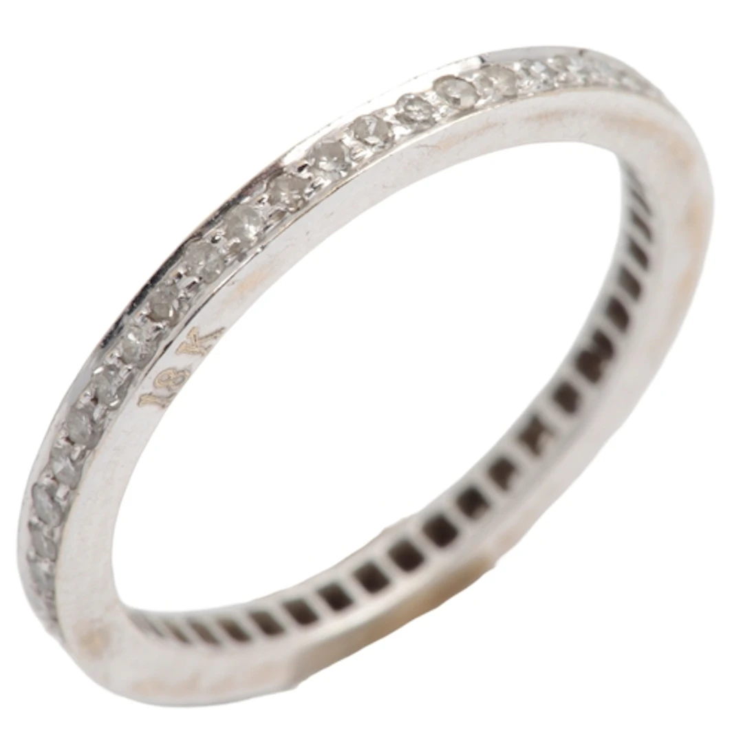 A diamond eternity ring, set with a continuous line of singl...