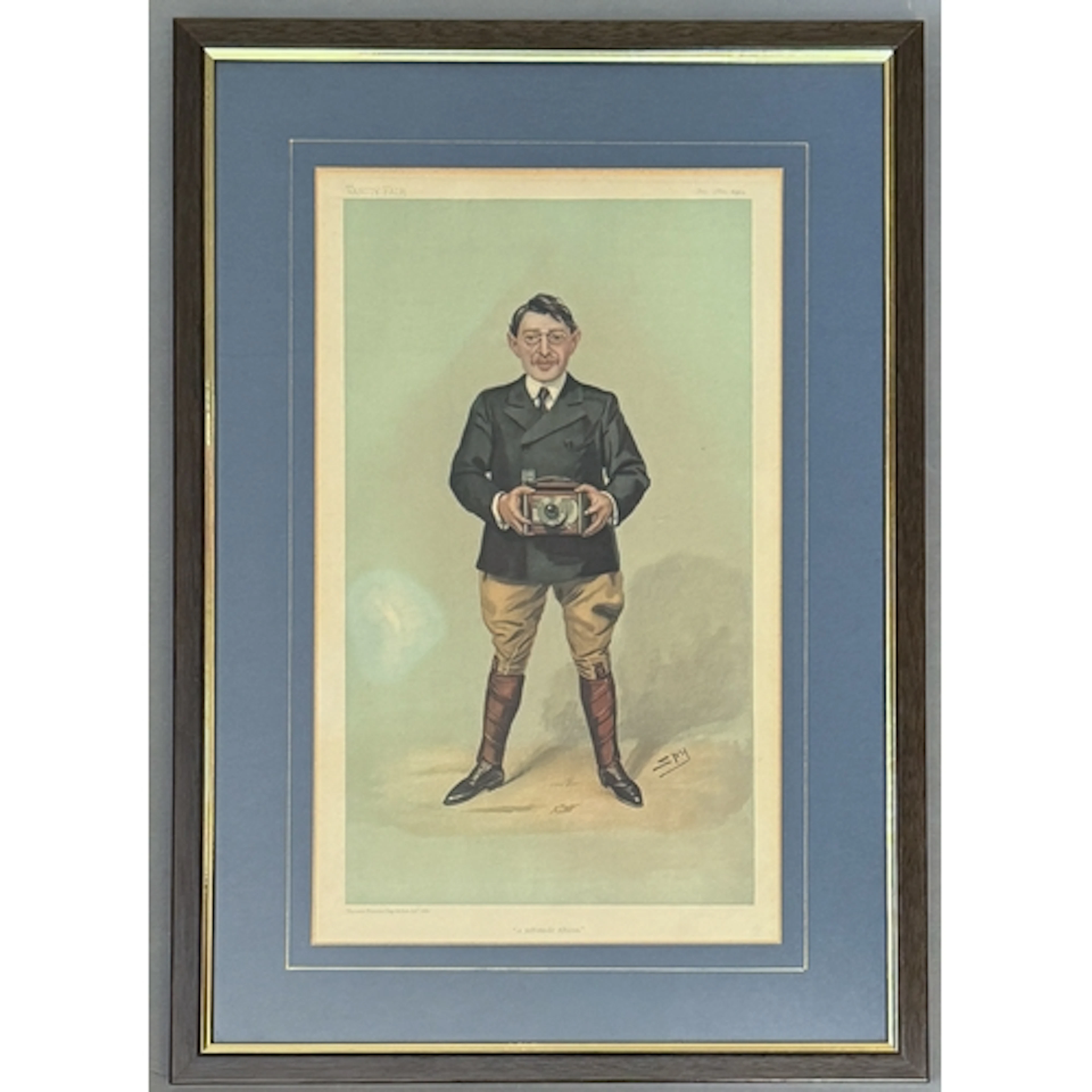 A set of four Vanity Fair prints - 1. A self-made African (...