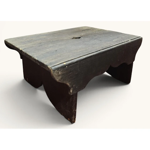 A 19th Century Pine Stool.