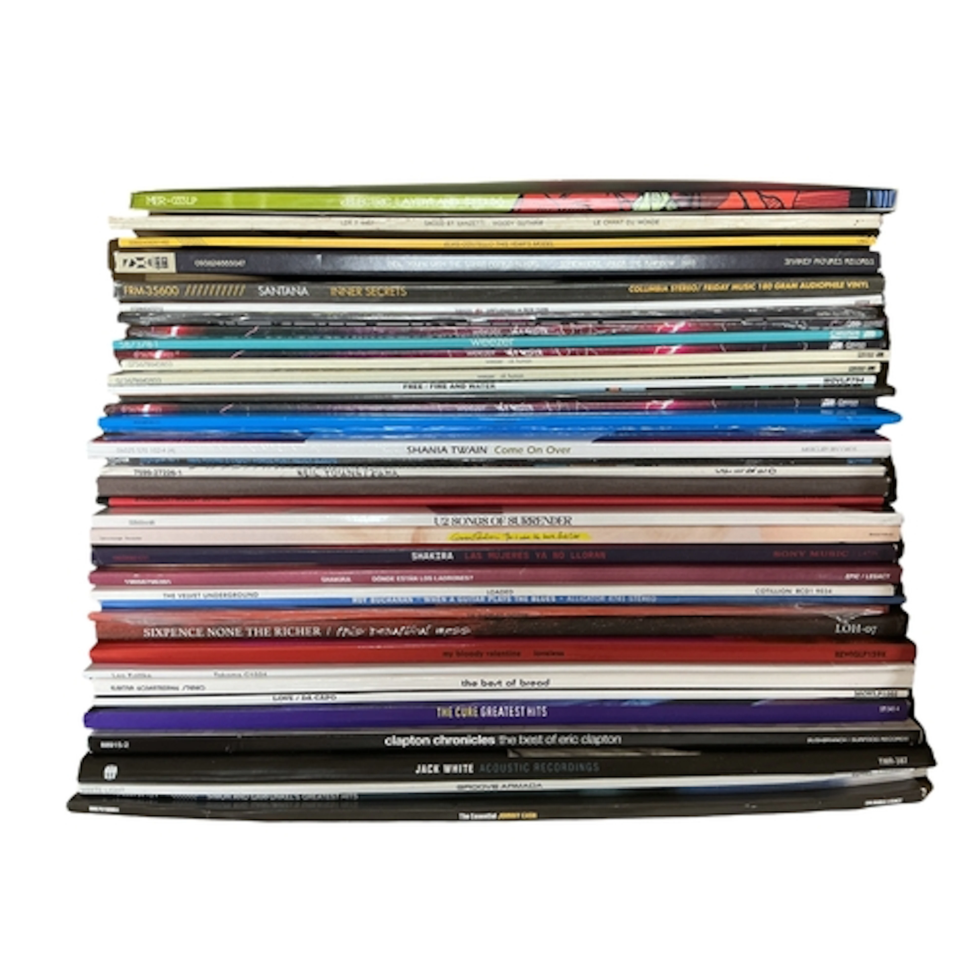 Forty LP record albums, all more recent pressings and releas...