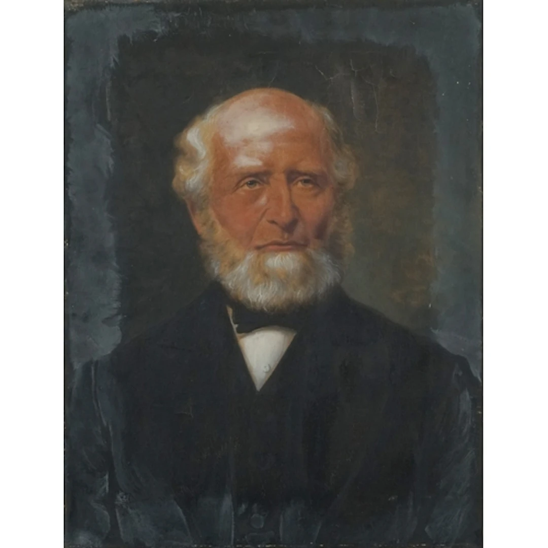 Head and shoulders portrait of a bearded gentleman, Old Mast...