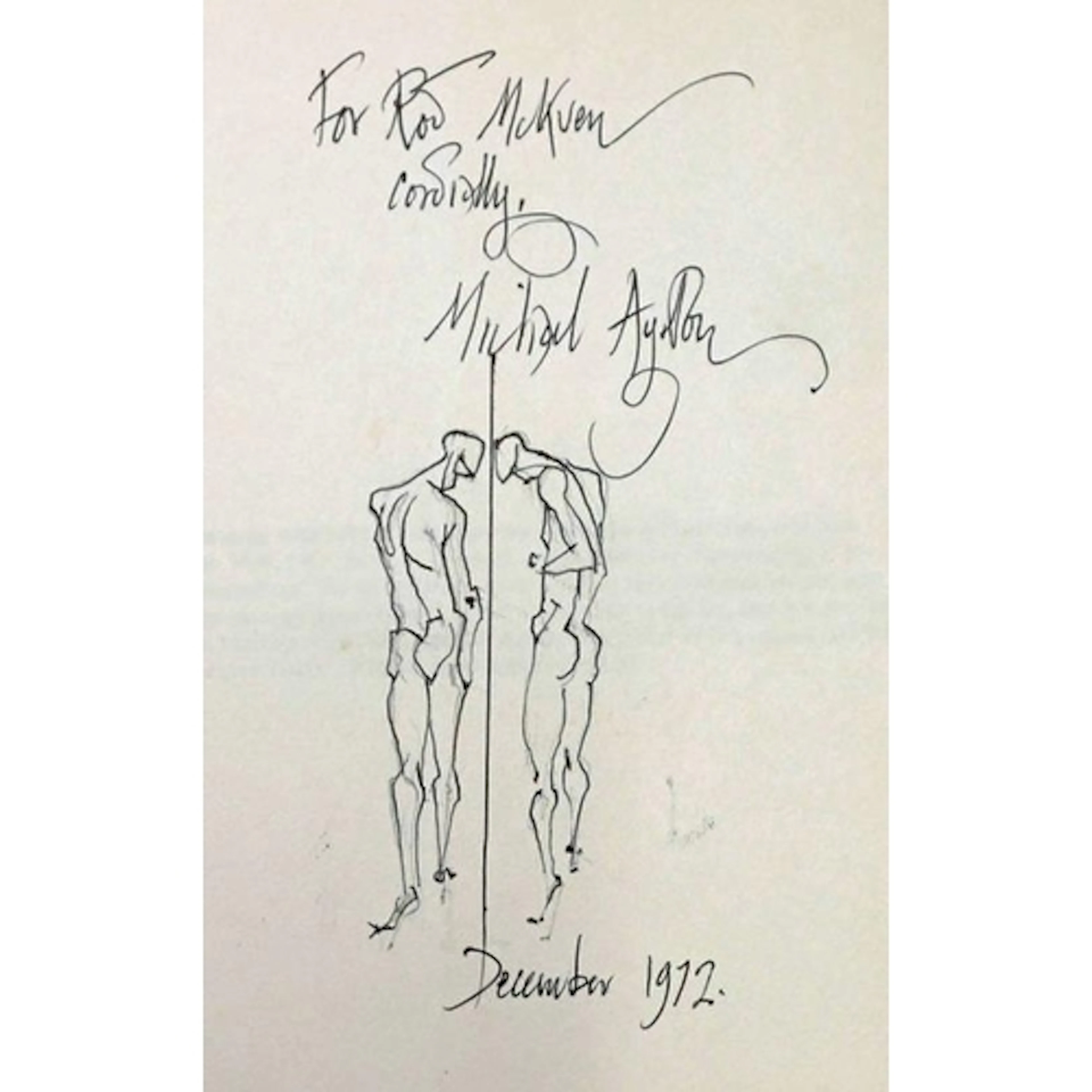 DRAWINGS AND SCULPTURE BY MICHAEL AYRTON, PRESENTATION COPY ...