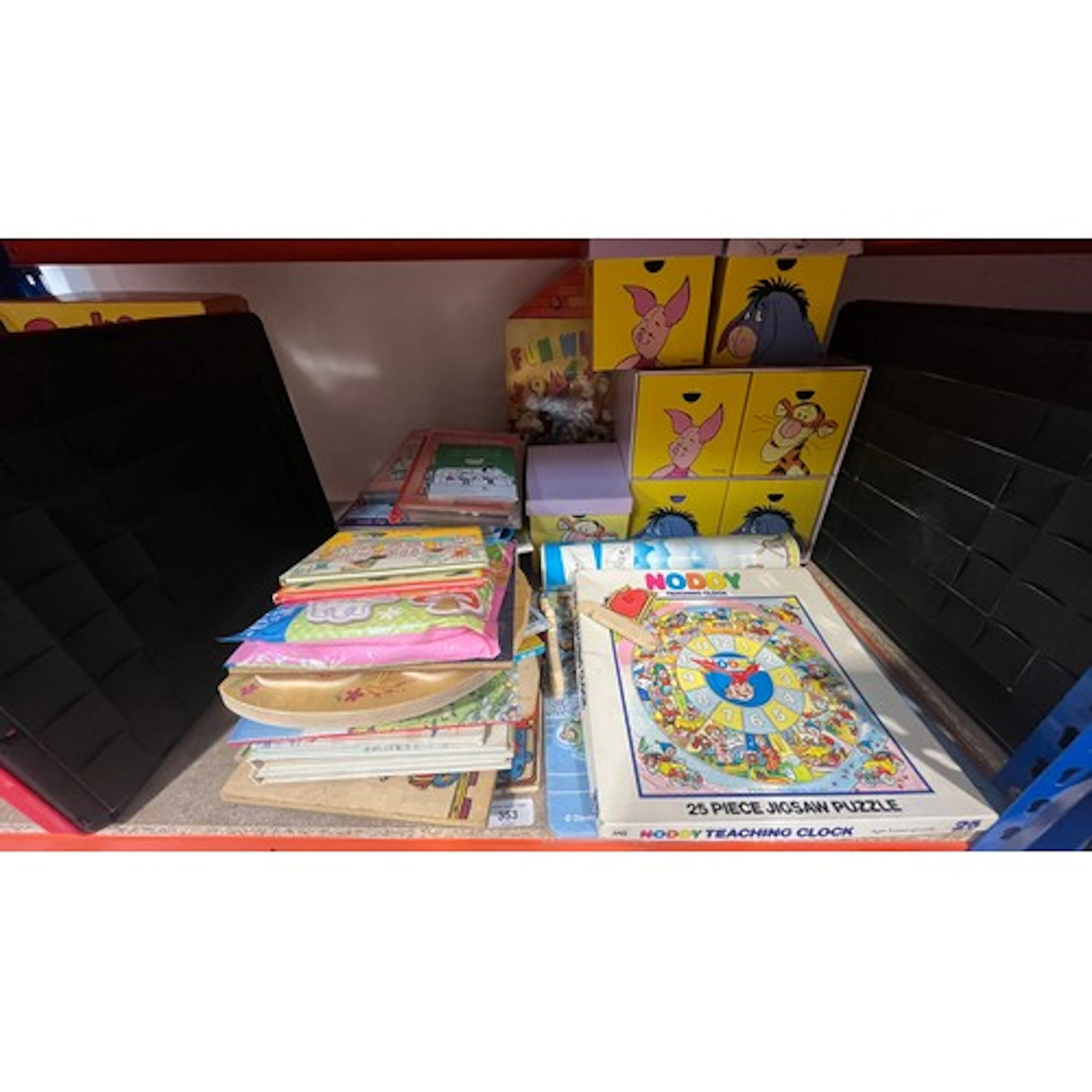 Preschool jigsaws, books, Noddy Teaching Clock jigsaw puzzle...
