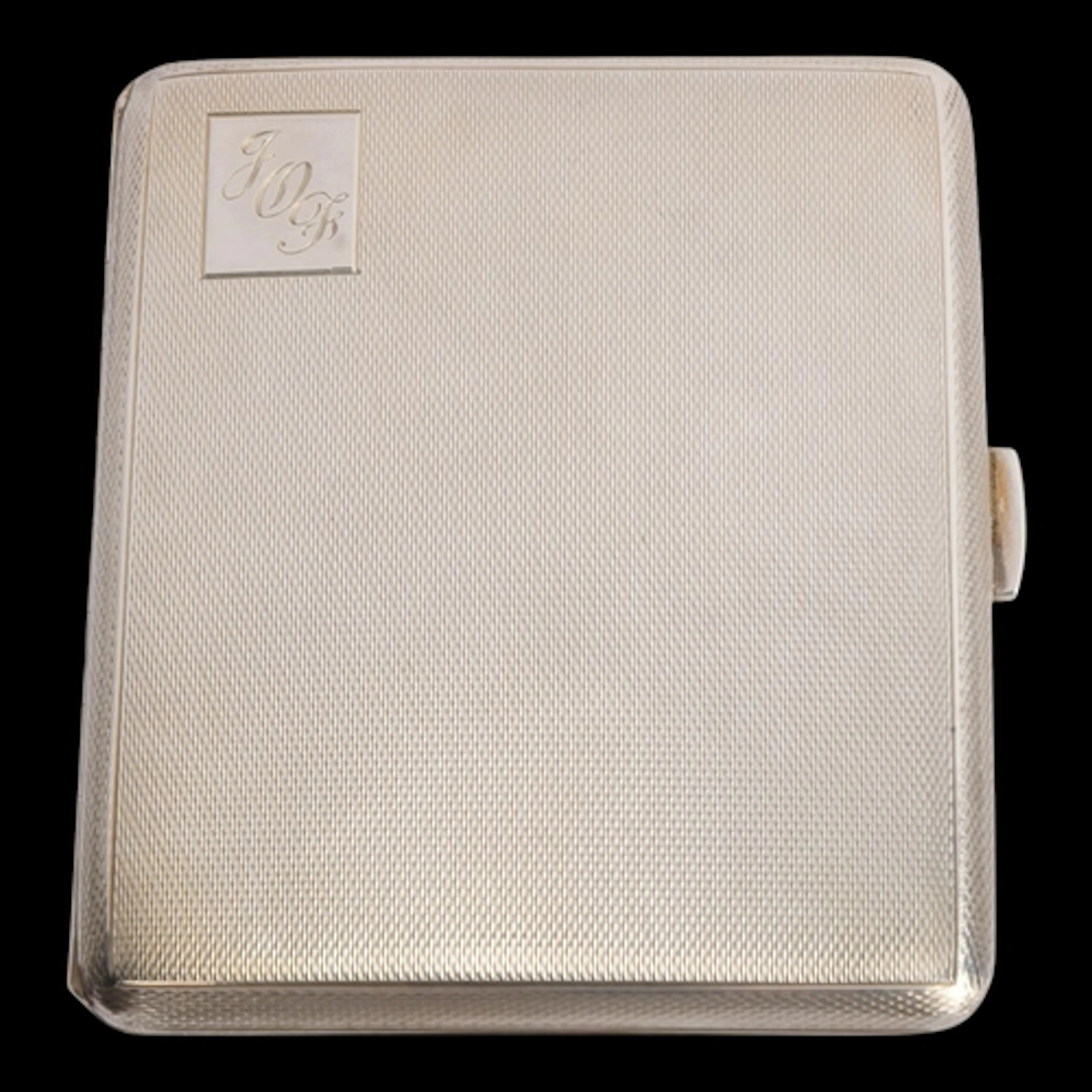An Elizabeth II silver cigarette case, Frederick Field Ltd, ...