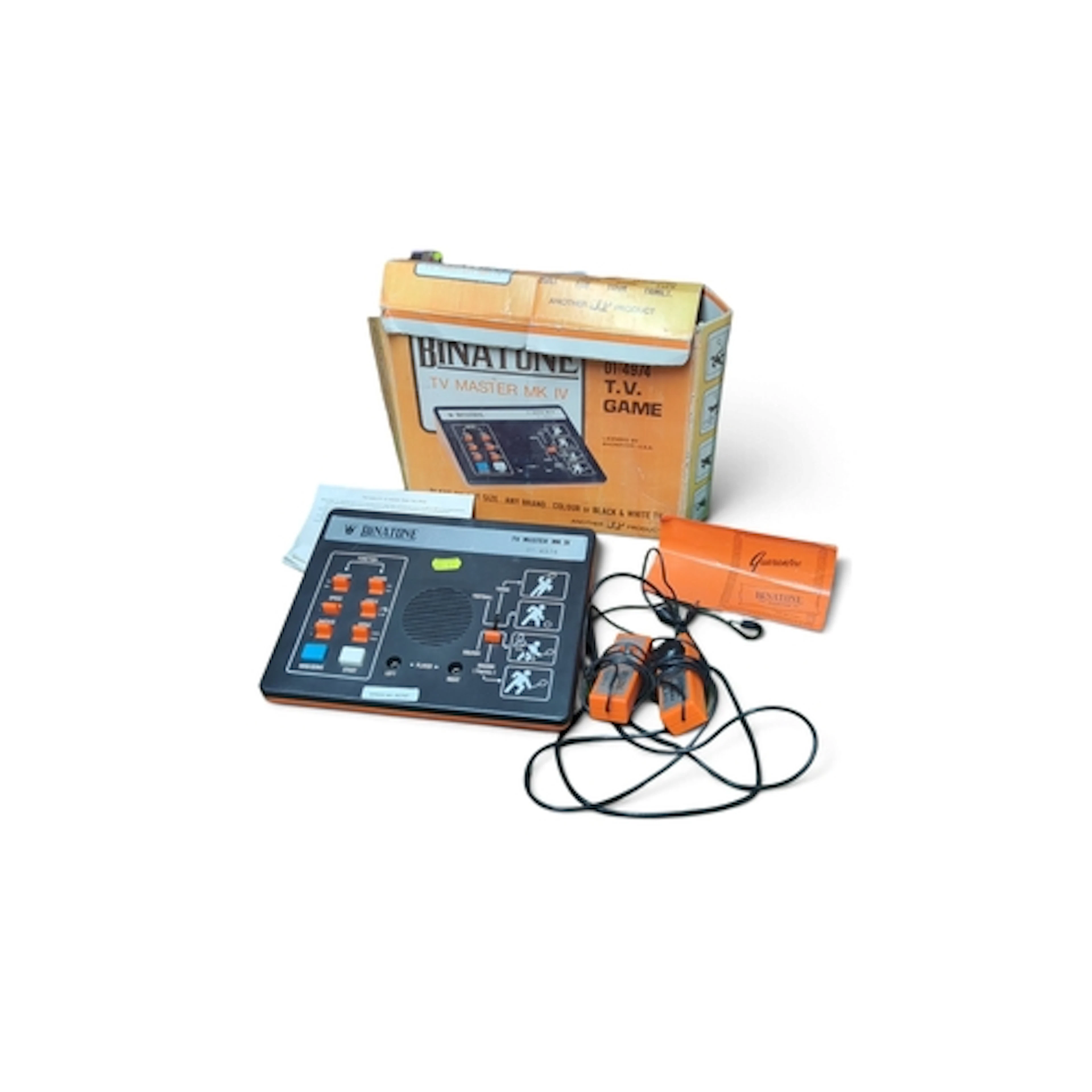 Binatone TV Master MK IV television game console, model 01/4...