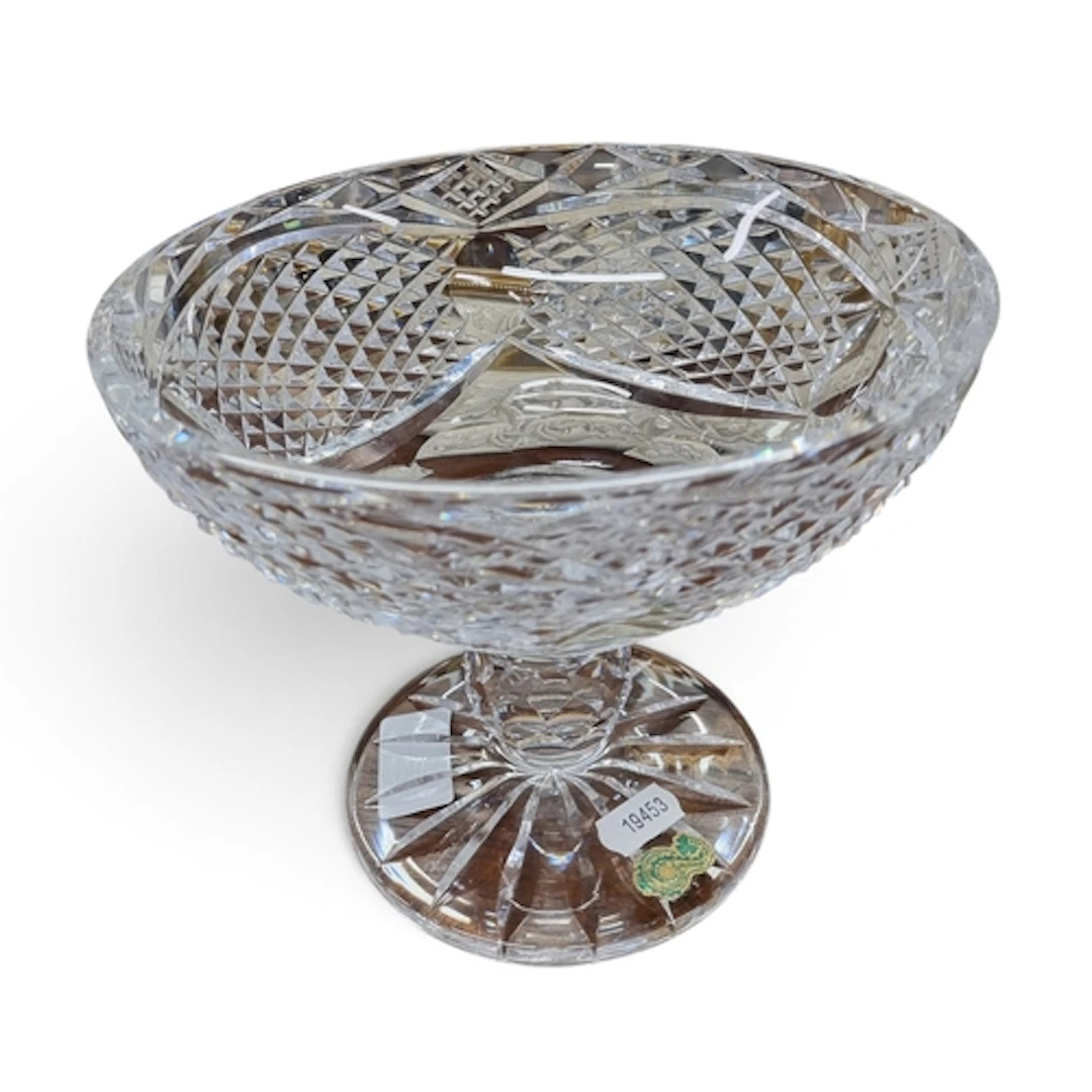 A good Waterford Crystal Centre Bowl. H 16 x W 20 cm approx.