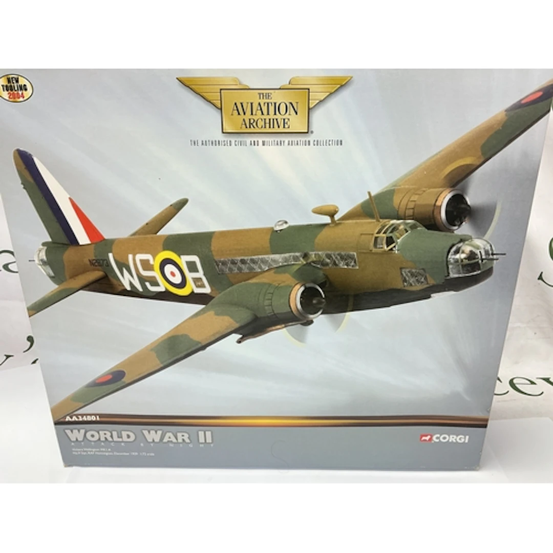 A Boxed Corgi Aviation Archive Vickers Wellington MKI.A #AA3...