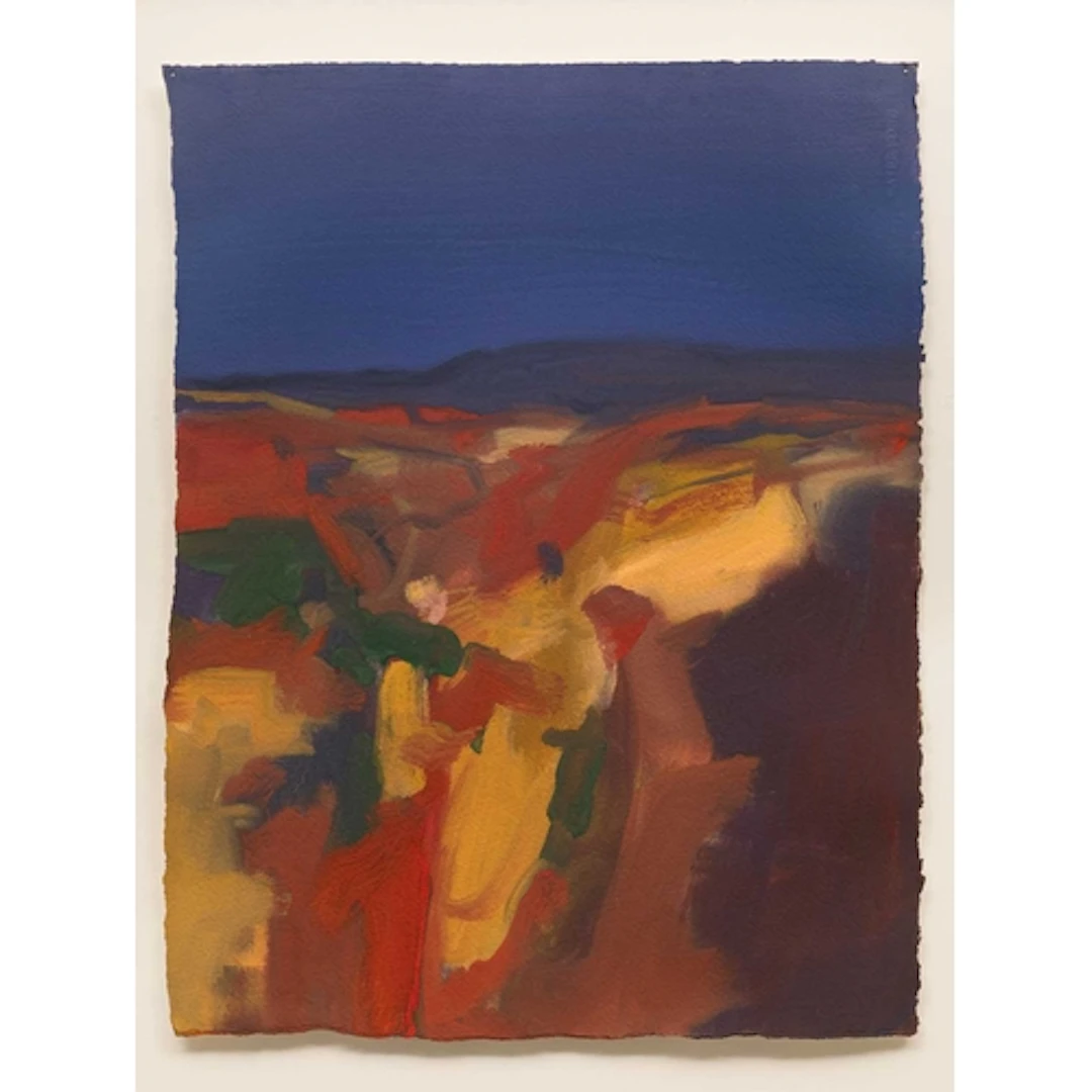 § John MILLER (1931-2002) Landscape II Gouache, 38 x 30cm, f...