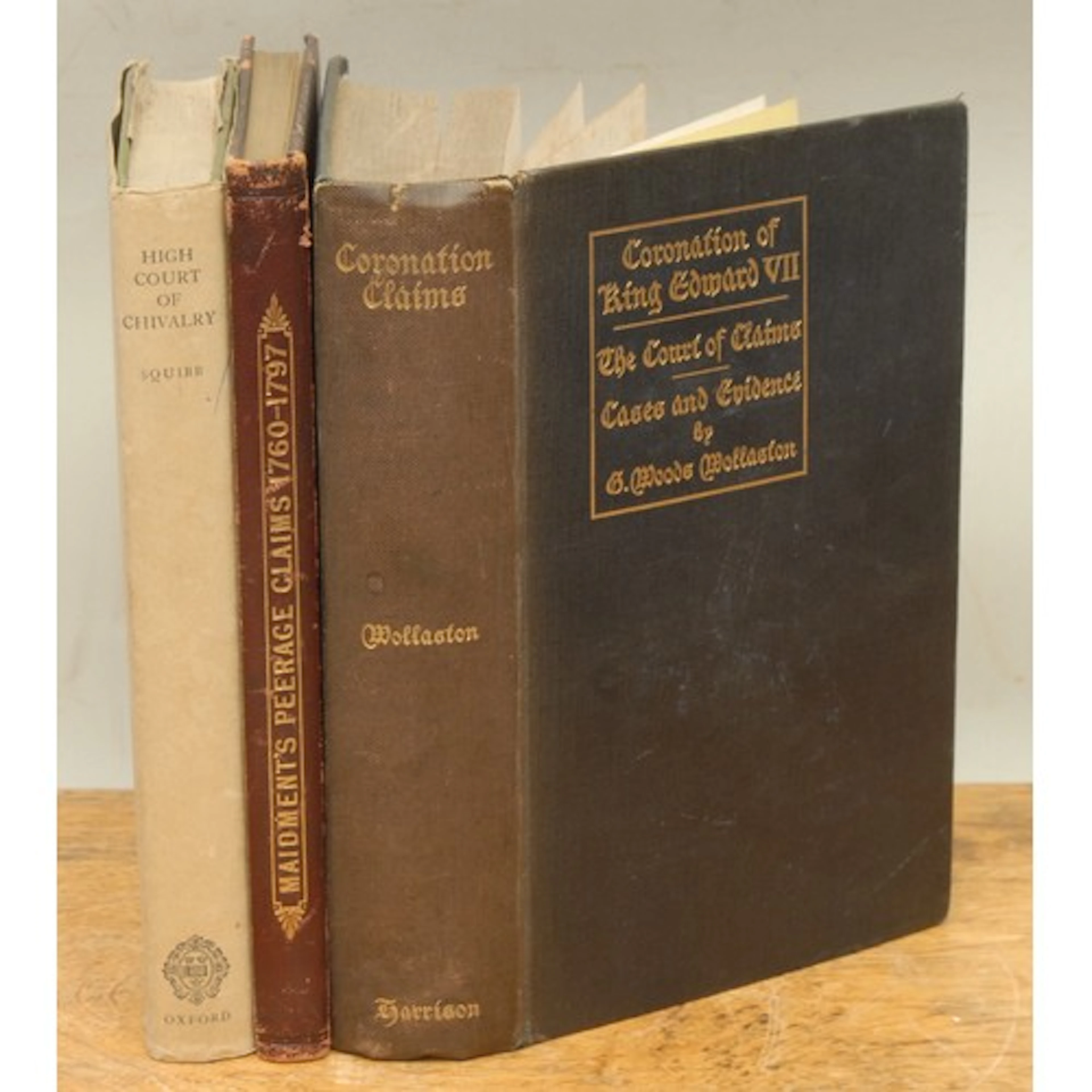 Books, peerage – Maidment (James, 1793-1879), Reports of Cla...