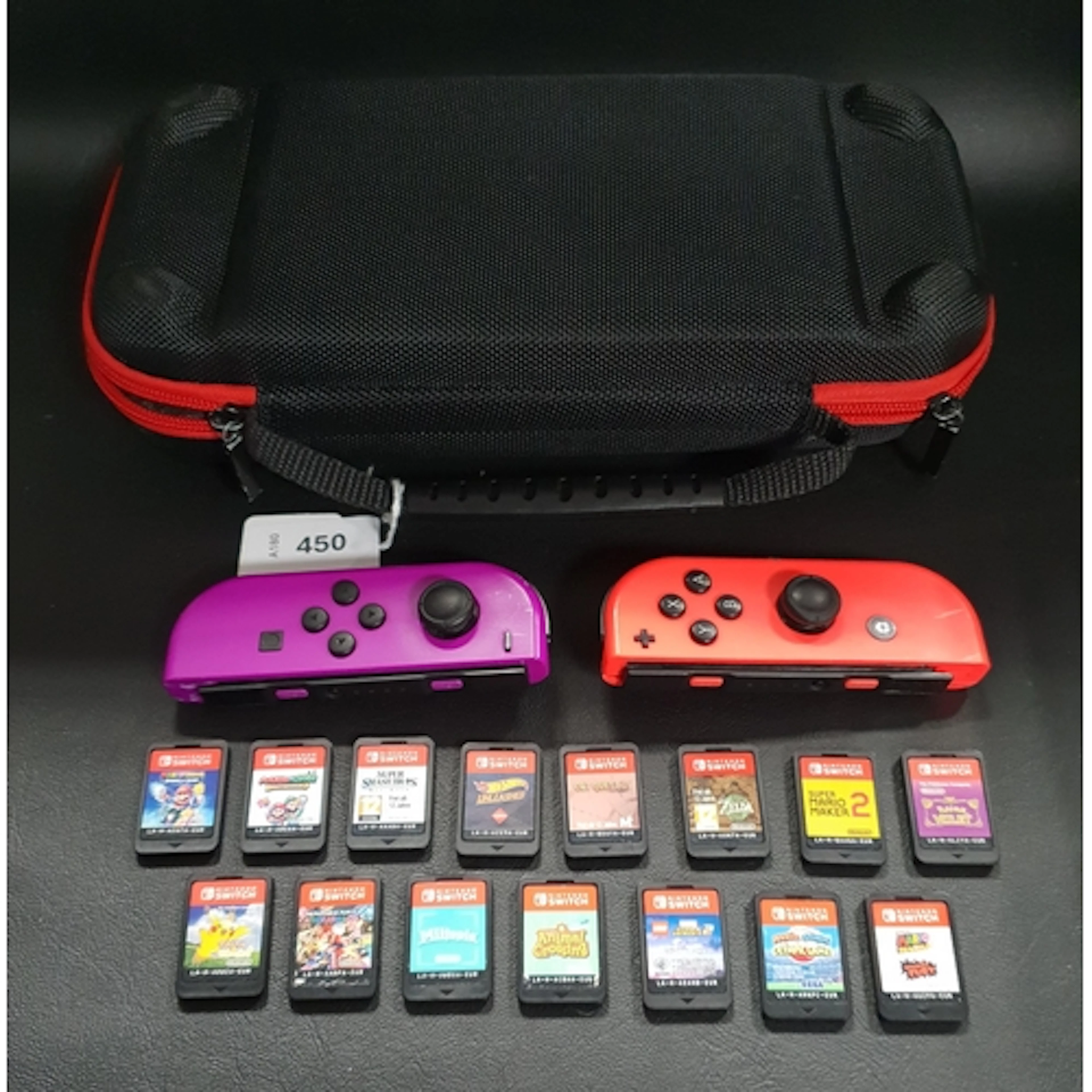 FIFTEEN NINTENDO SWITCH GAMES comprising Cat Quest 3, Super ...