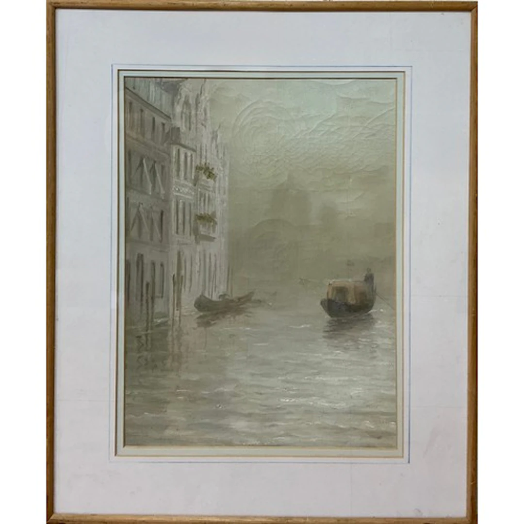 Continental school (early 20th century) Misty morning on th...