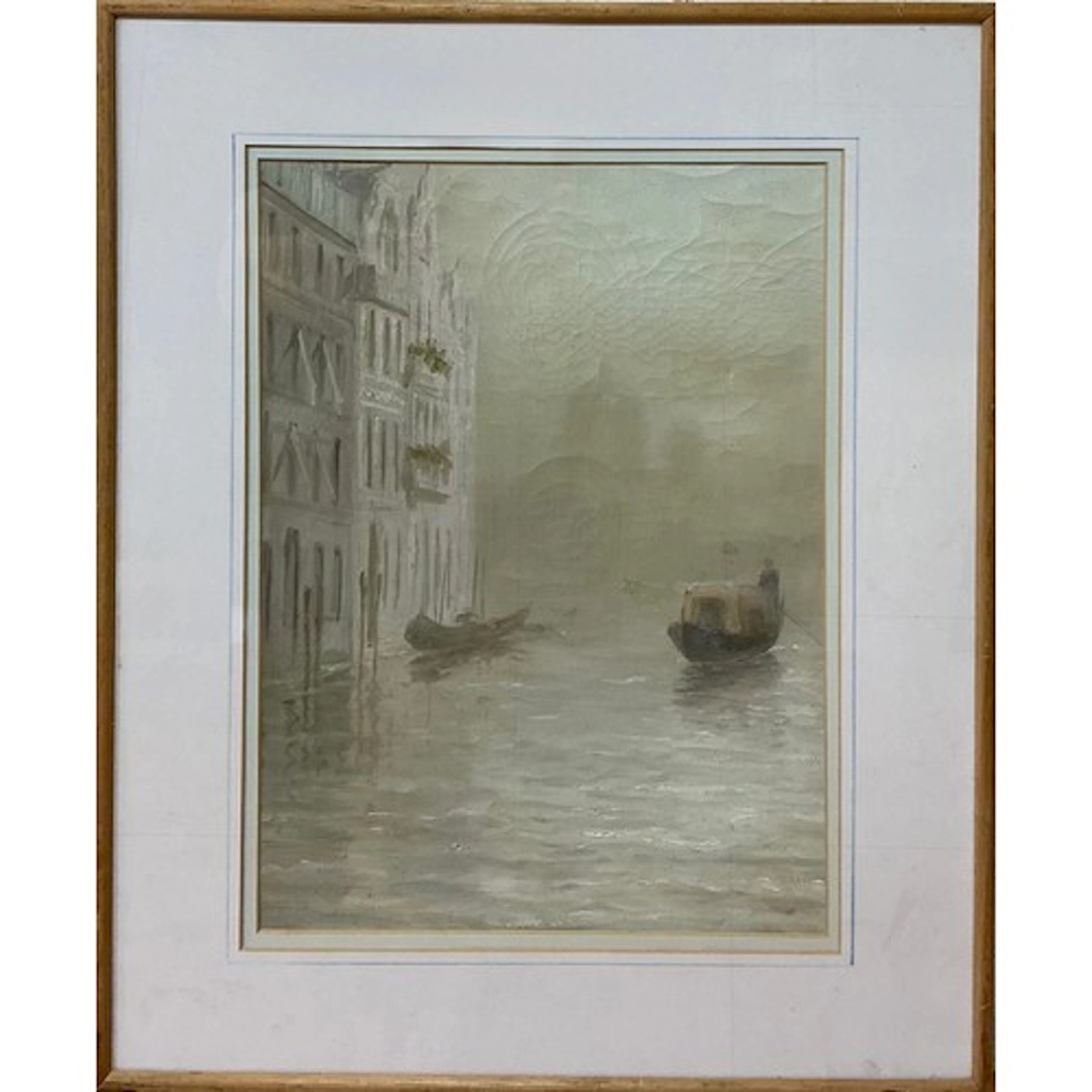 Continental school (early 20th century) Misty morning on th...
