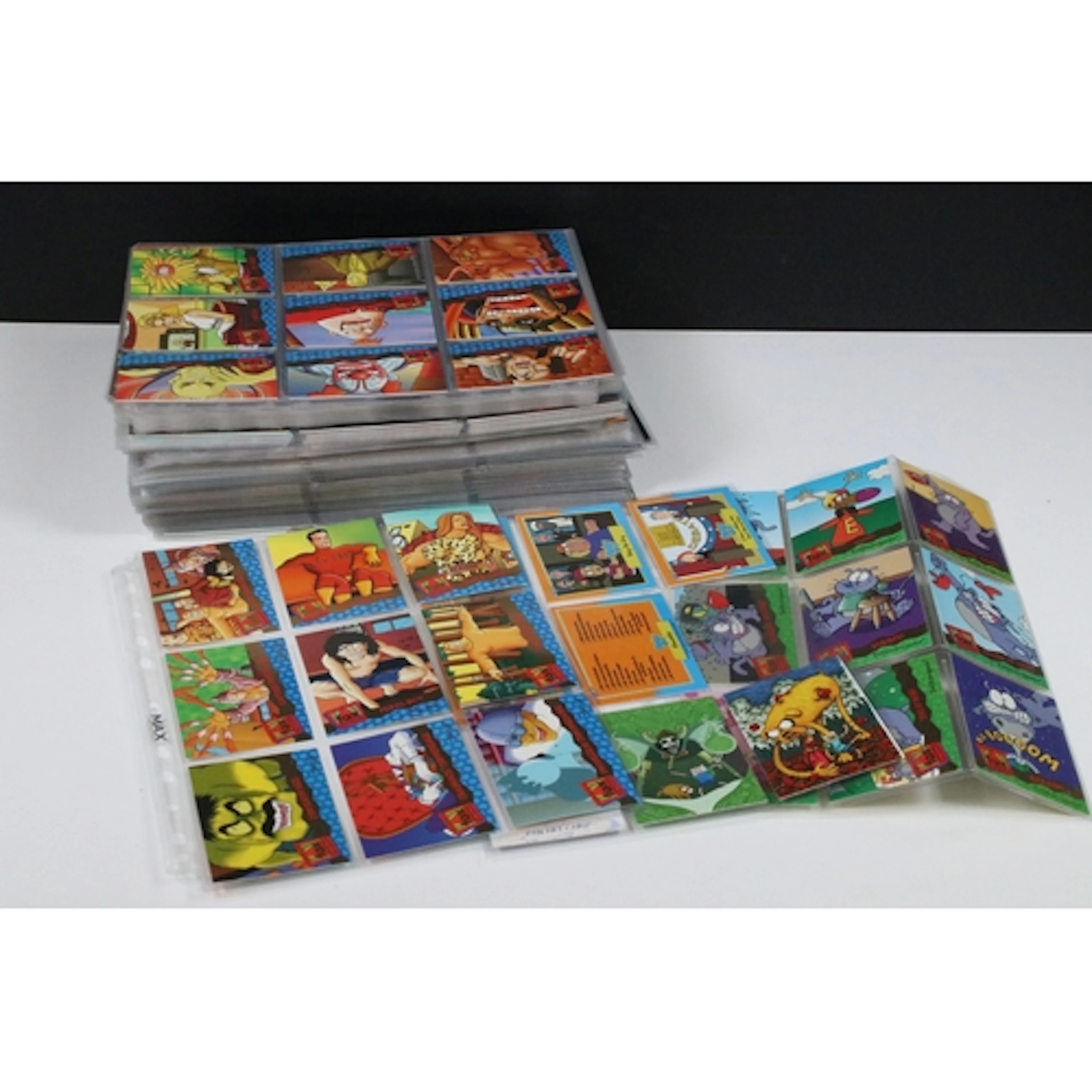 Collection of TV / Film related trading cards in various alb...