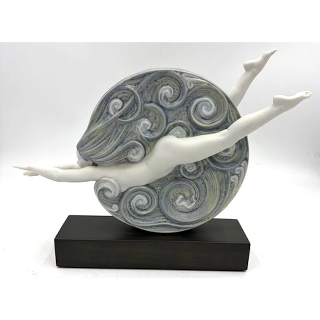 Lladro 'Curiositas' porcelain figurine issued in 2003, desig...