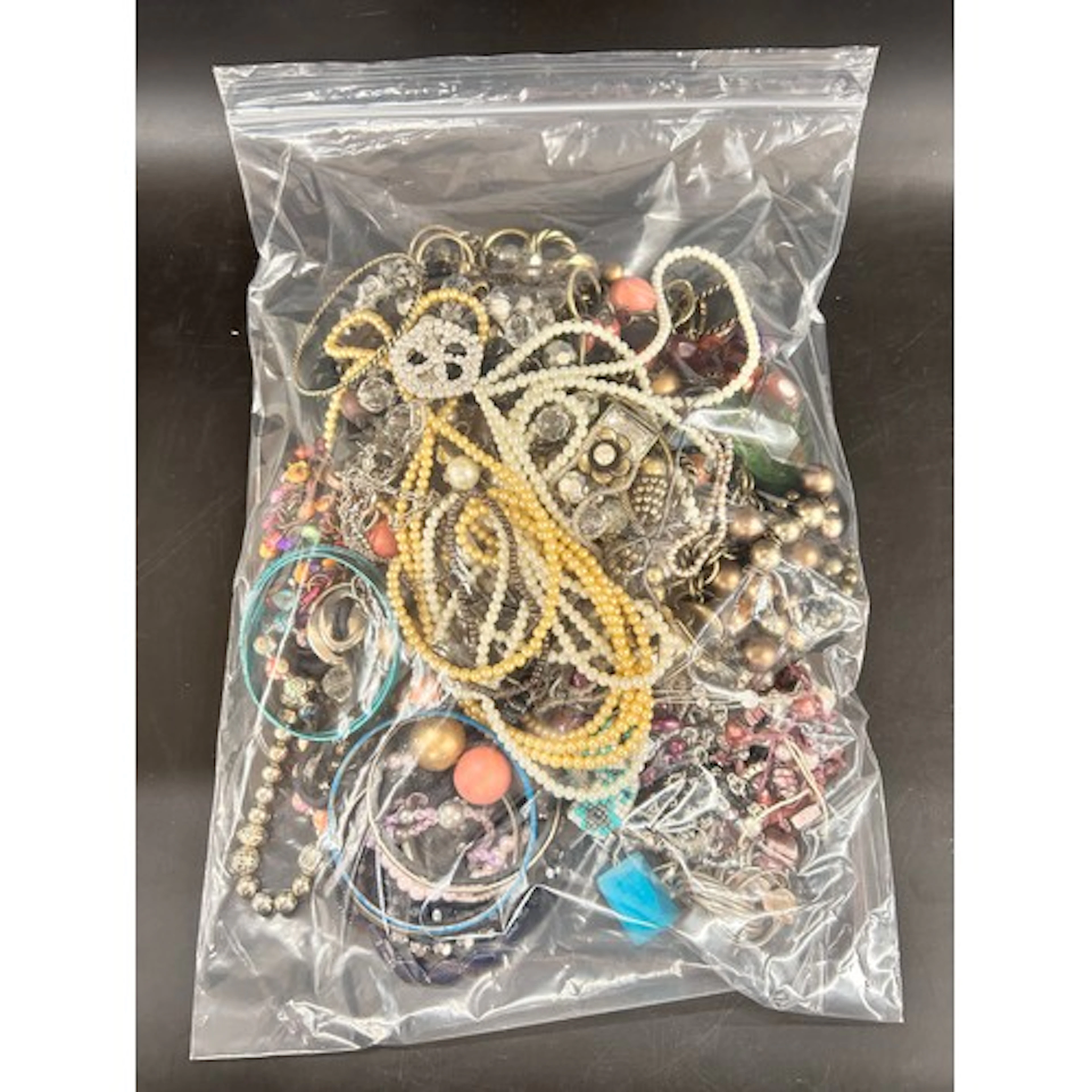 A collection of costume jewellery