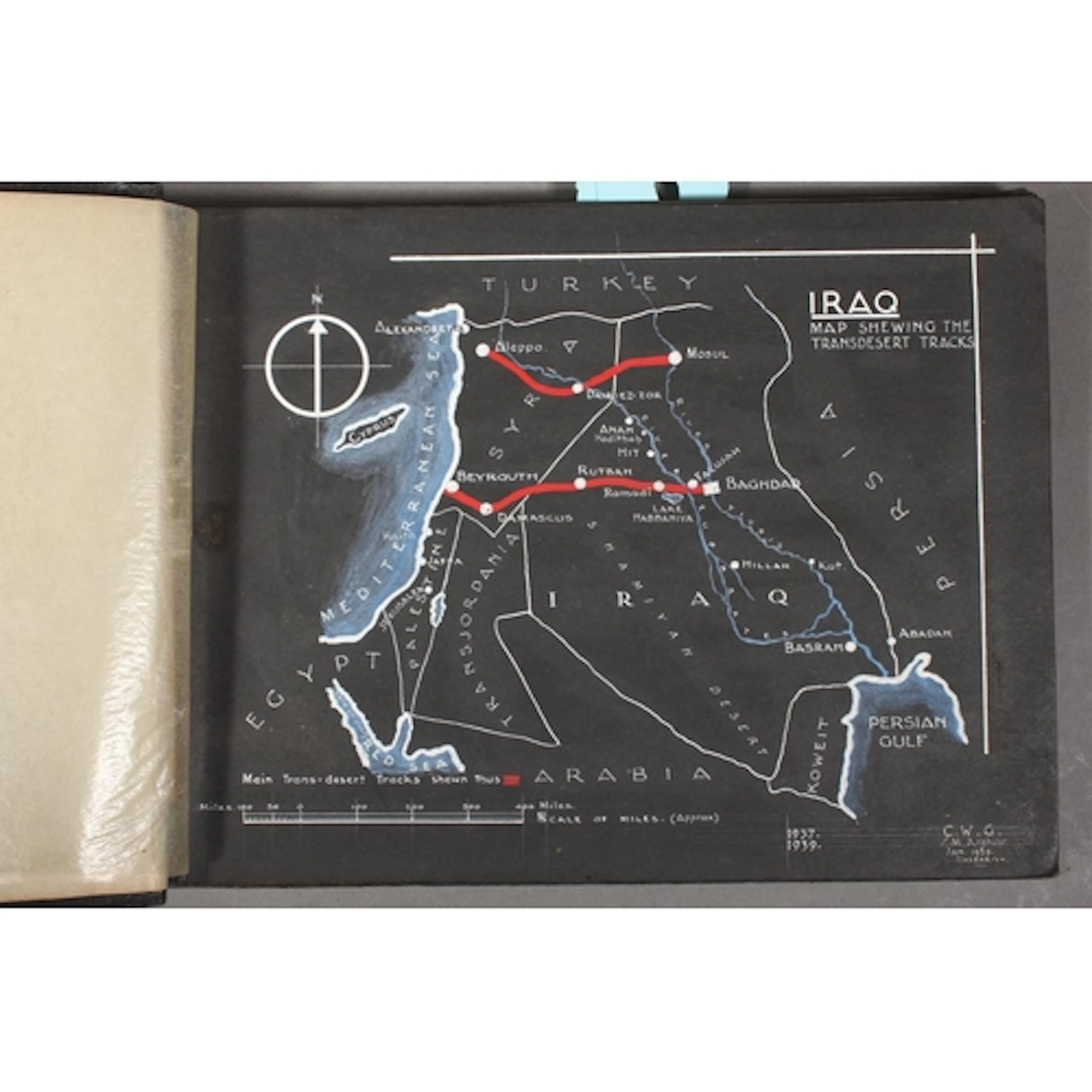Four WWII era military interest photograph albums complied b...