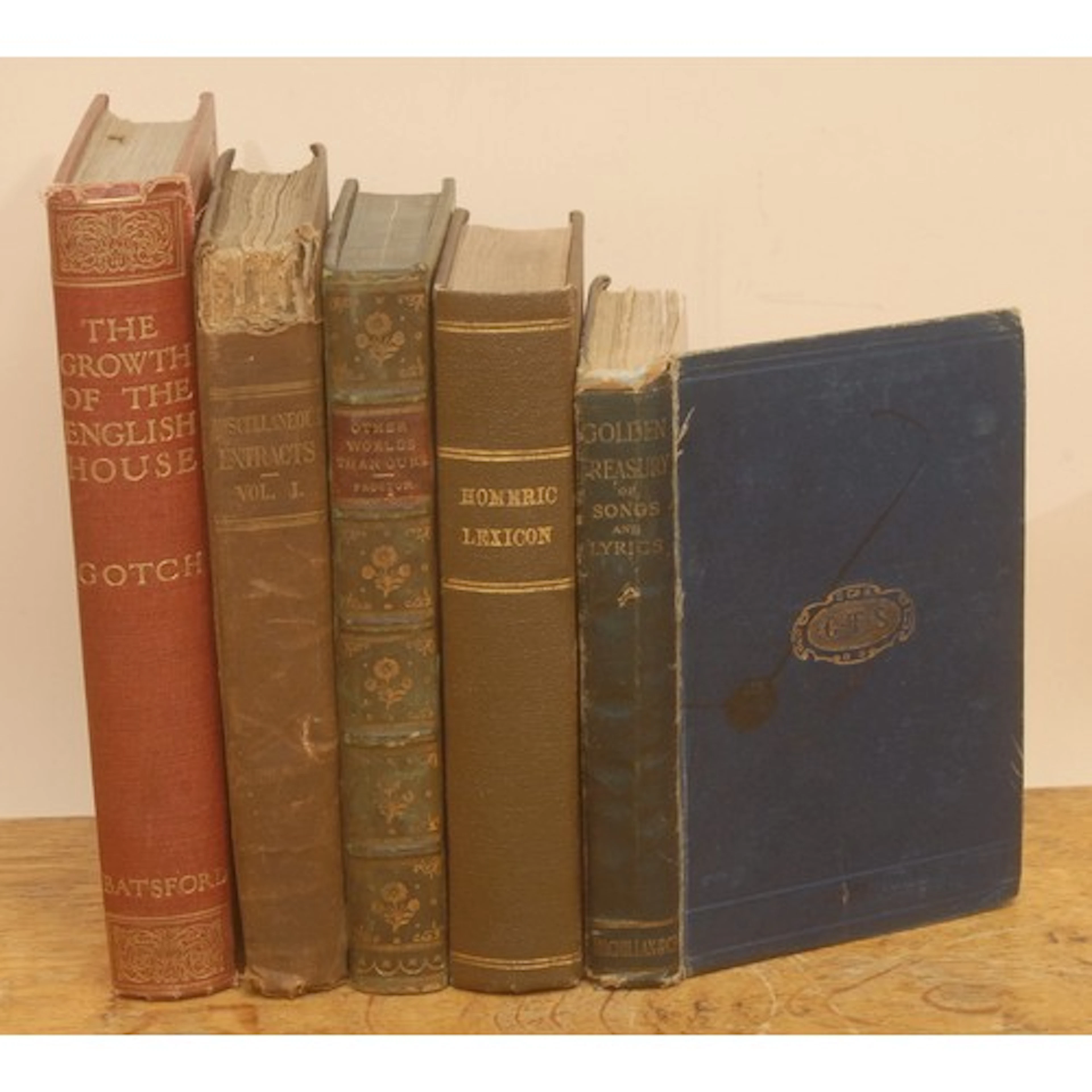 Books – Miscellaneous, several are prizes from Tyttenhanger ...