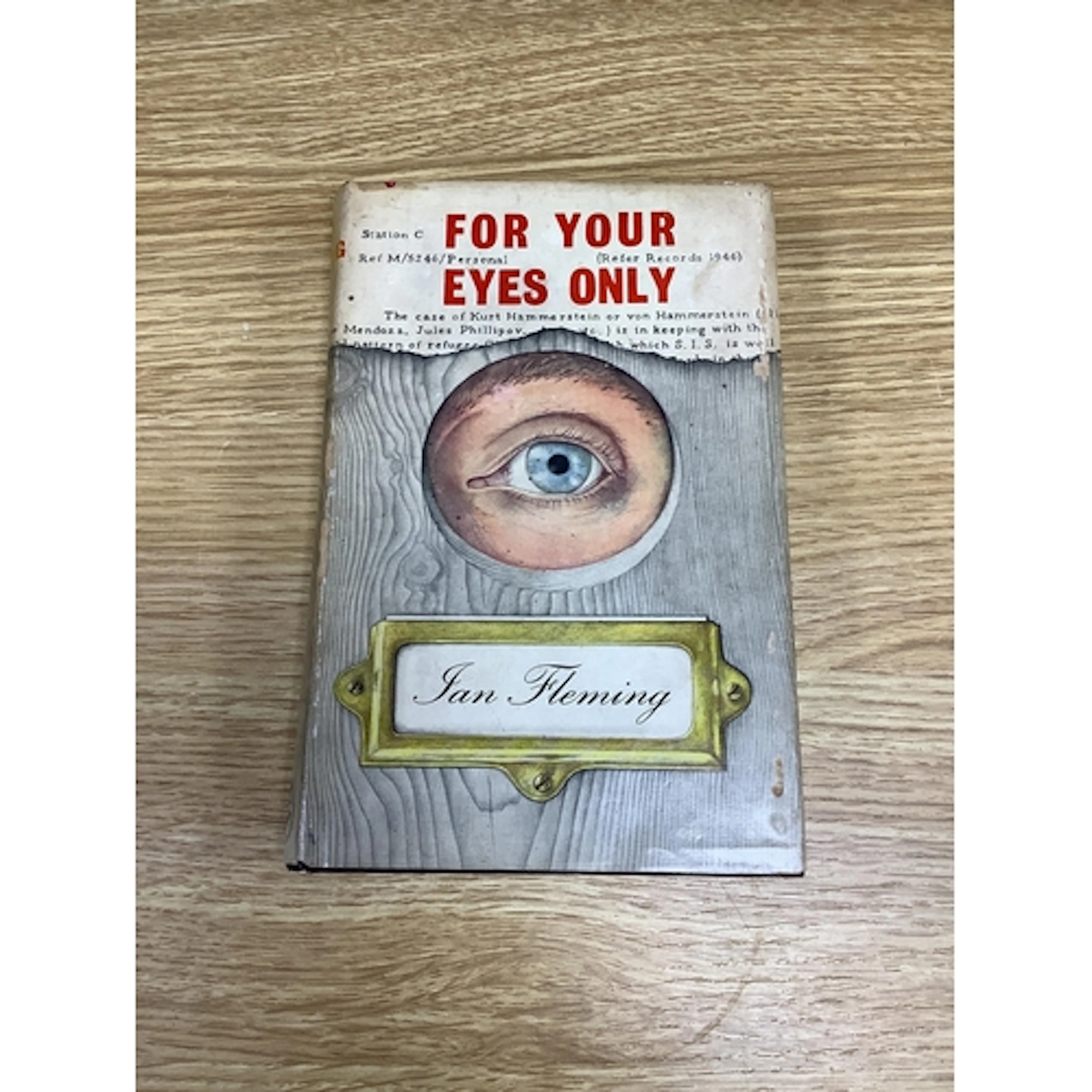° ° Fleming, Ian. For Your Eyes Only. First edition, first i...