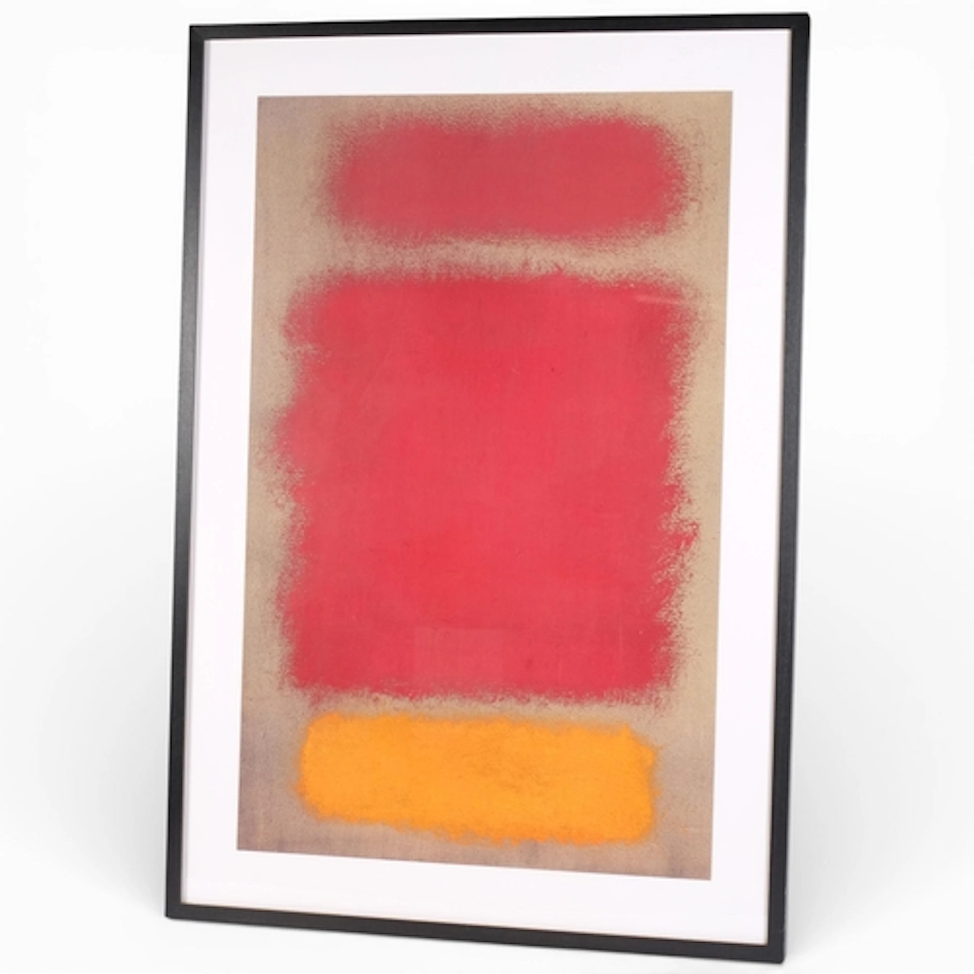 Mark Rothko, framed print, "Untitled", originally done in 19...