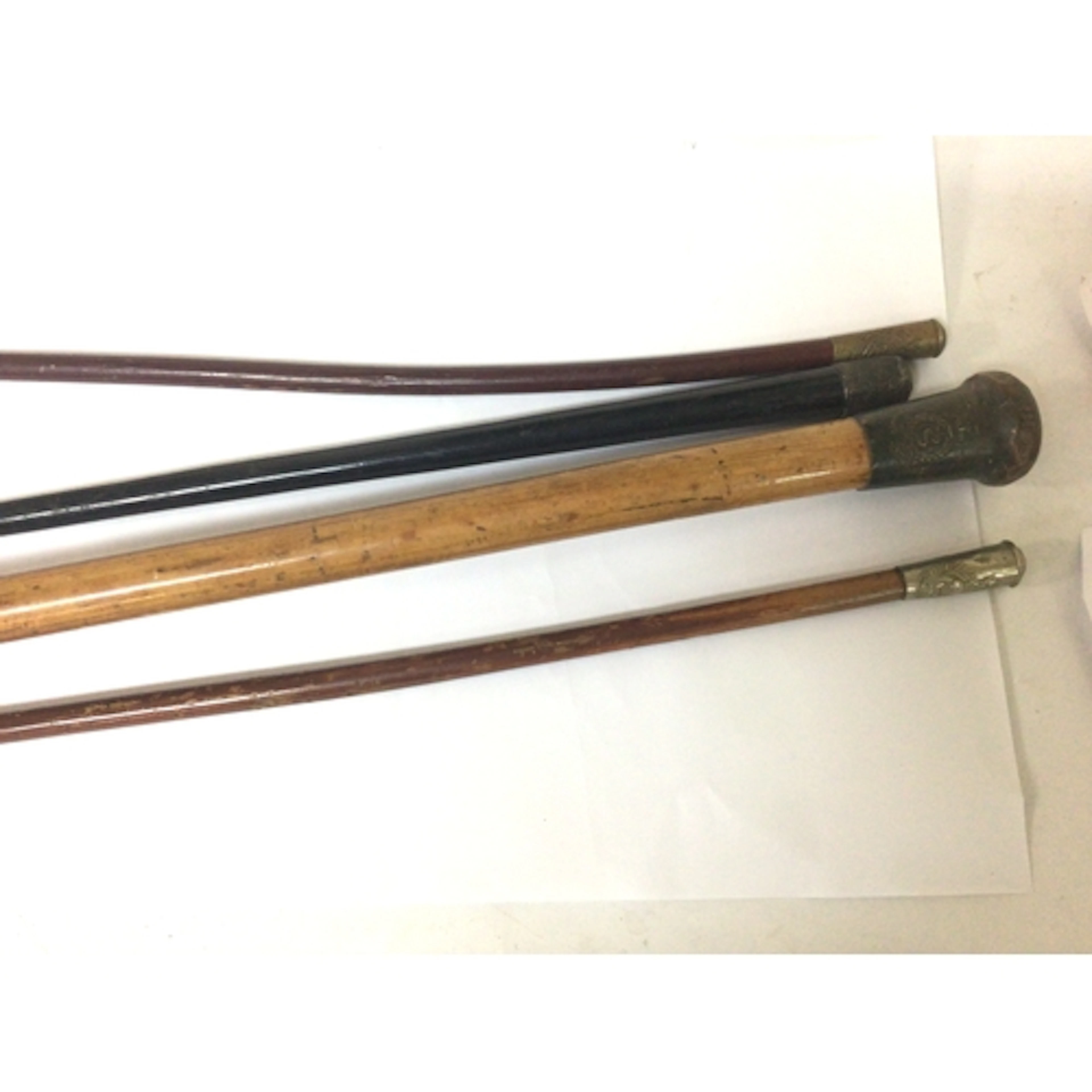 A Medical Corps officers stick other swagger sticks an...