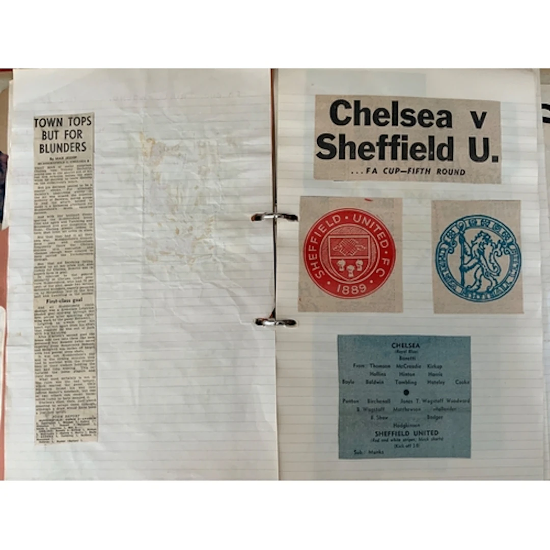 1967 FA Cup Final Football Scrapbook: Covers matches from th...