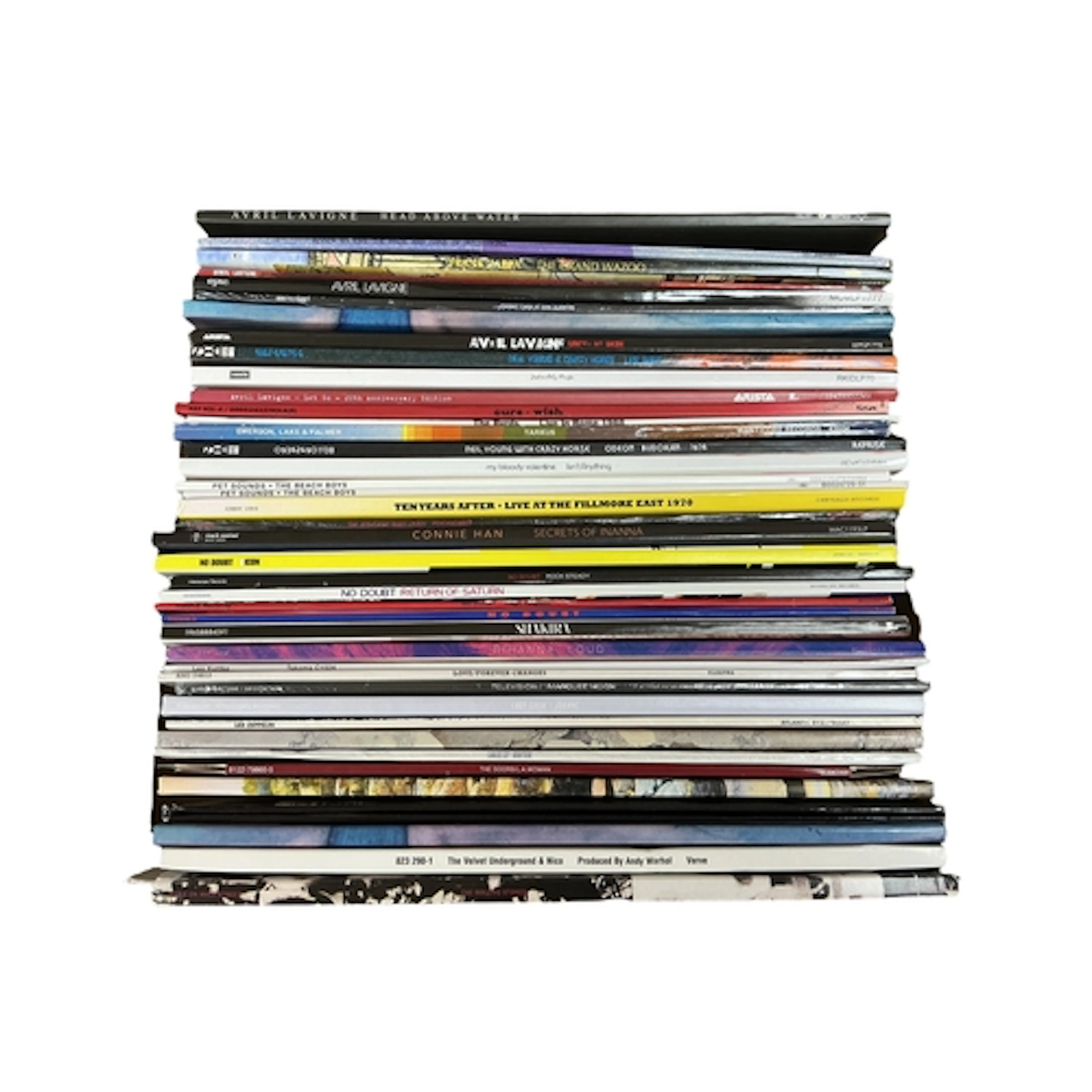 Forty LP record albums, all more recent pressings and releas...