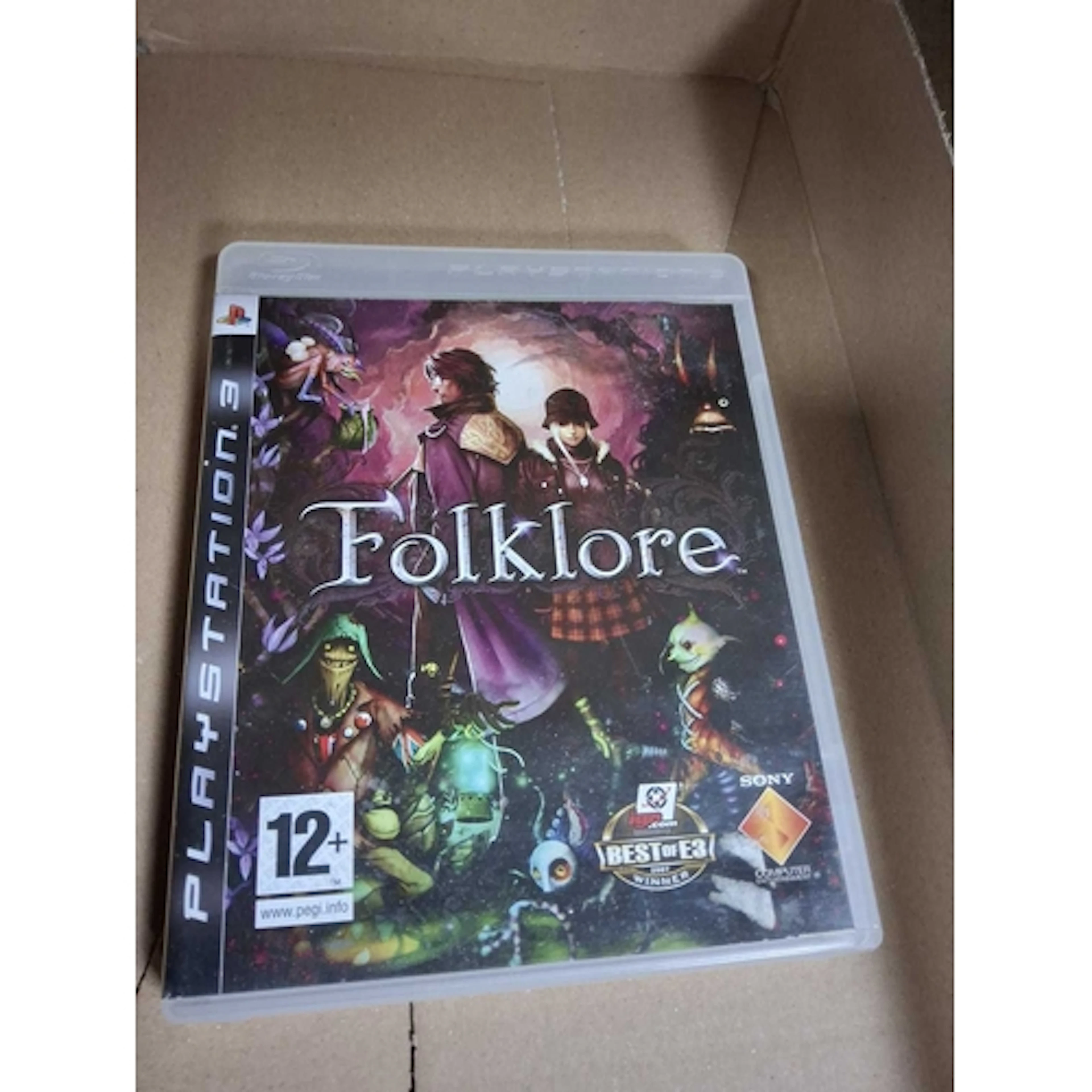 FOLKLORE PLAYSTATION 3 VIDEO GAME, is complete in box and is...