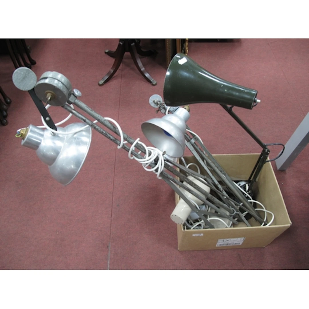 Quantity of mid to late 20th-century lighting equipment, inc...