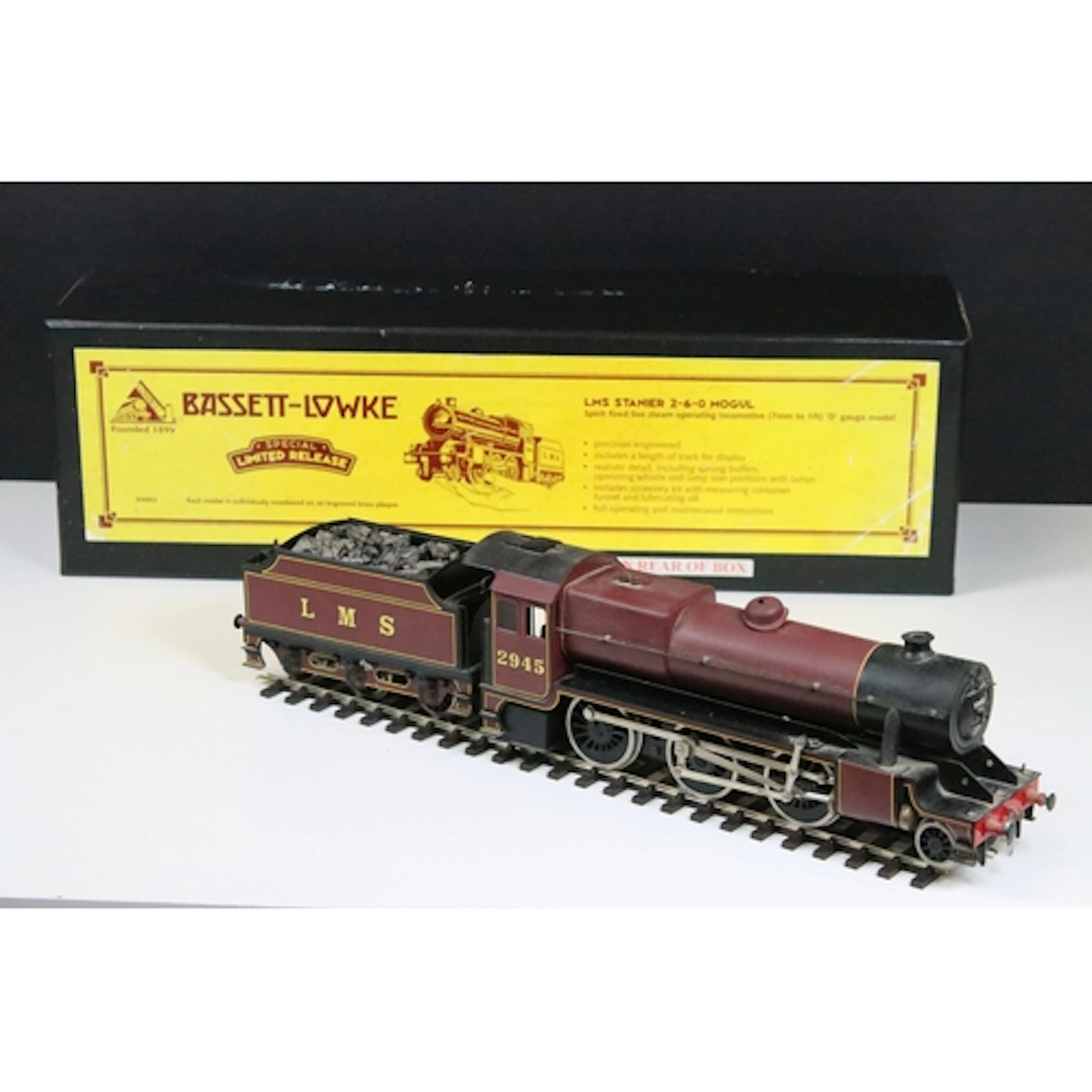 Boxed Special ltd Release edn Bassett Lowke O gauge 99002 LM...