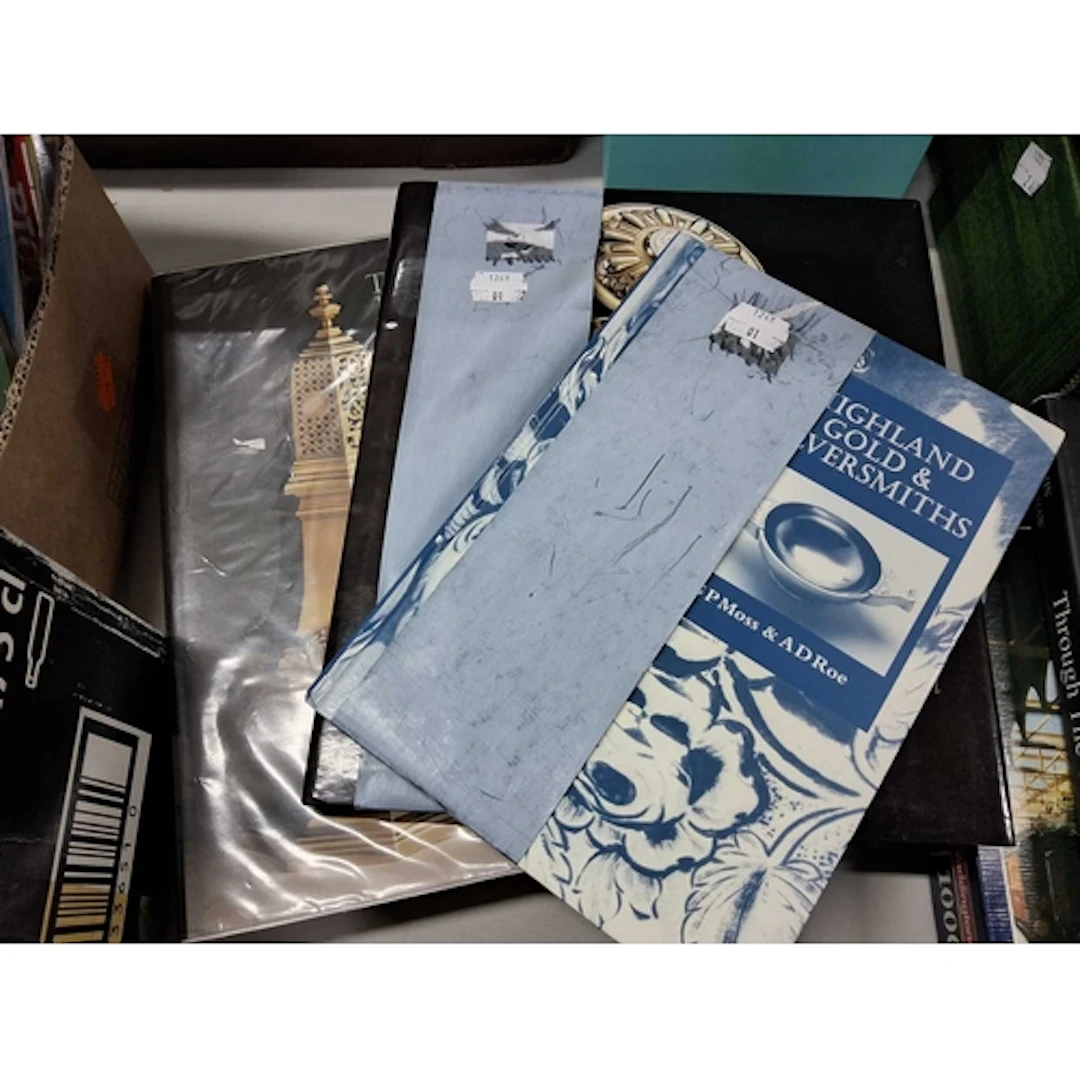 THREE BOOKS ON SILVER comprising Highland Gold & Silvers...