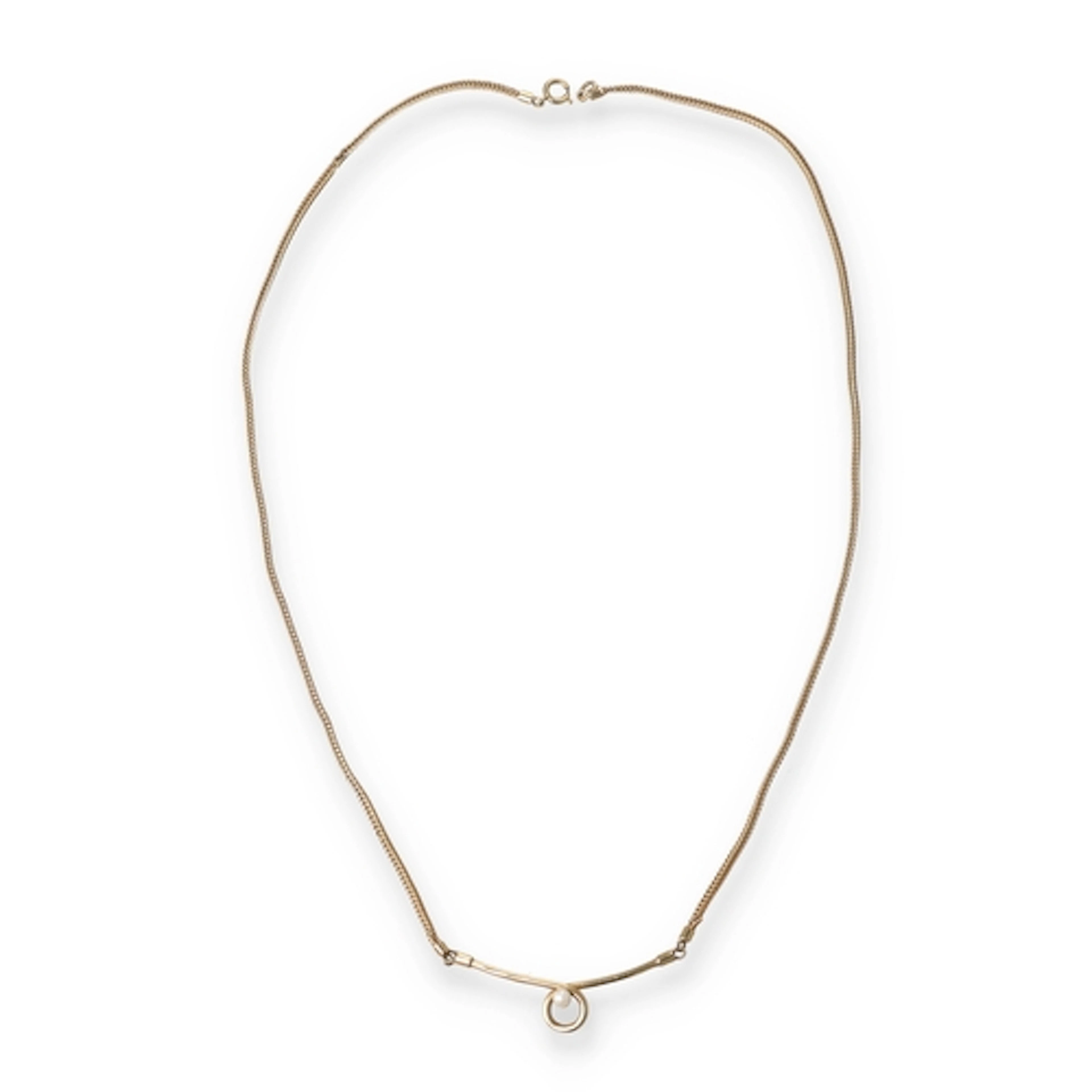 A 9 CARAT GOLD NECKLACE Weight: 6gms