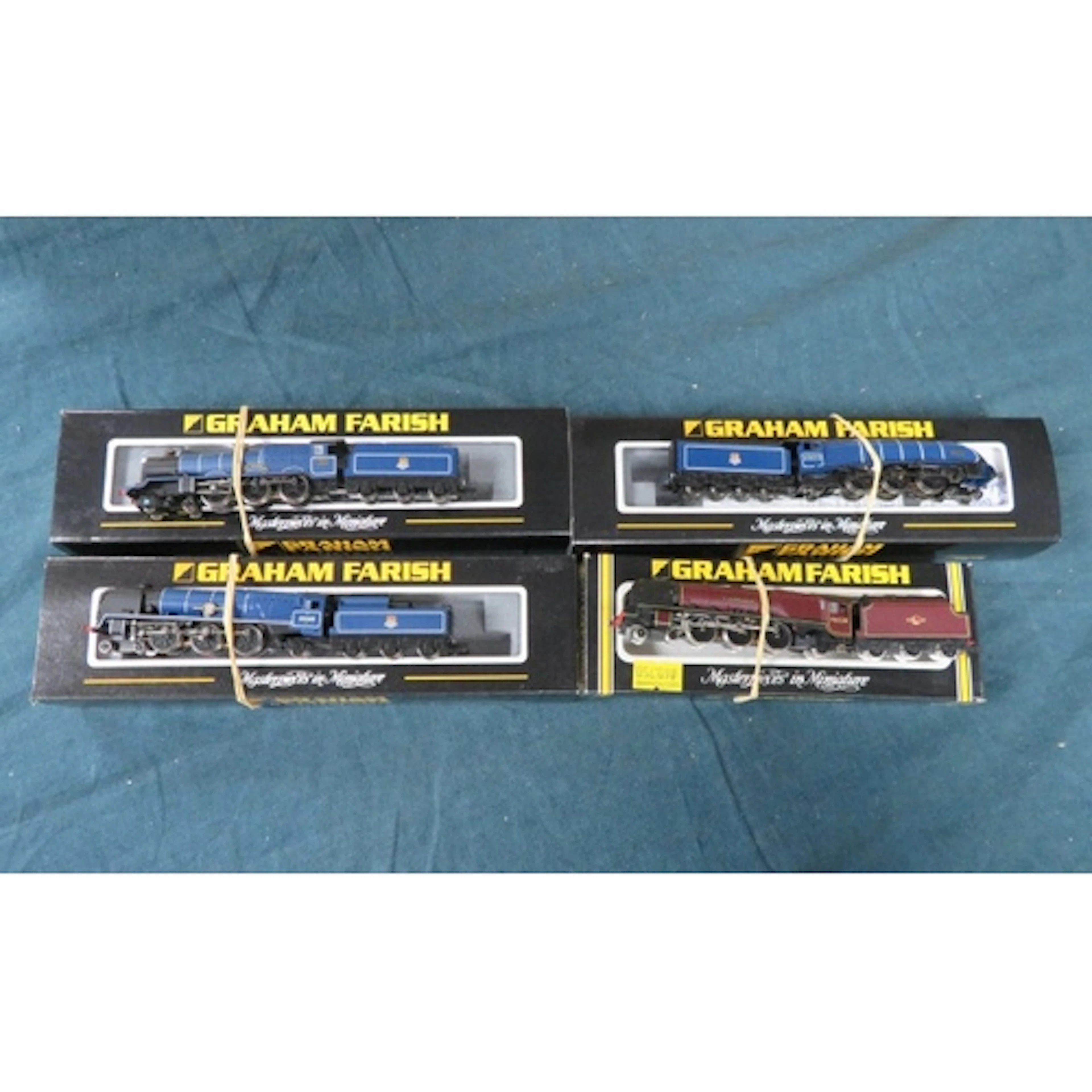 Graham Farish N gauge locomotives, with BR blue 60033 No. 37...