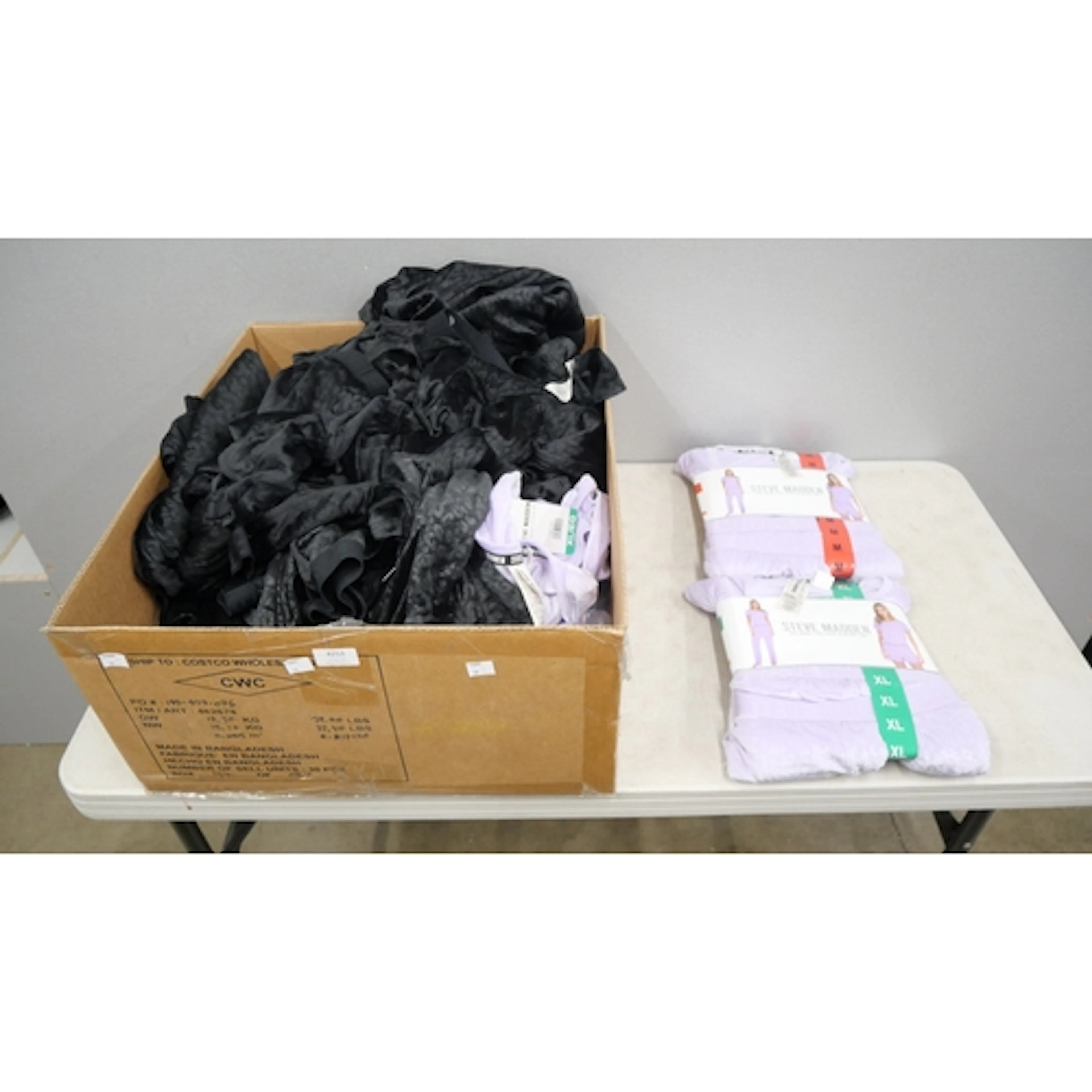 A quantity of Steve Madden velour 3 piece sets (mixed sizes)...