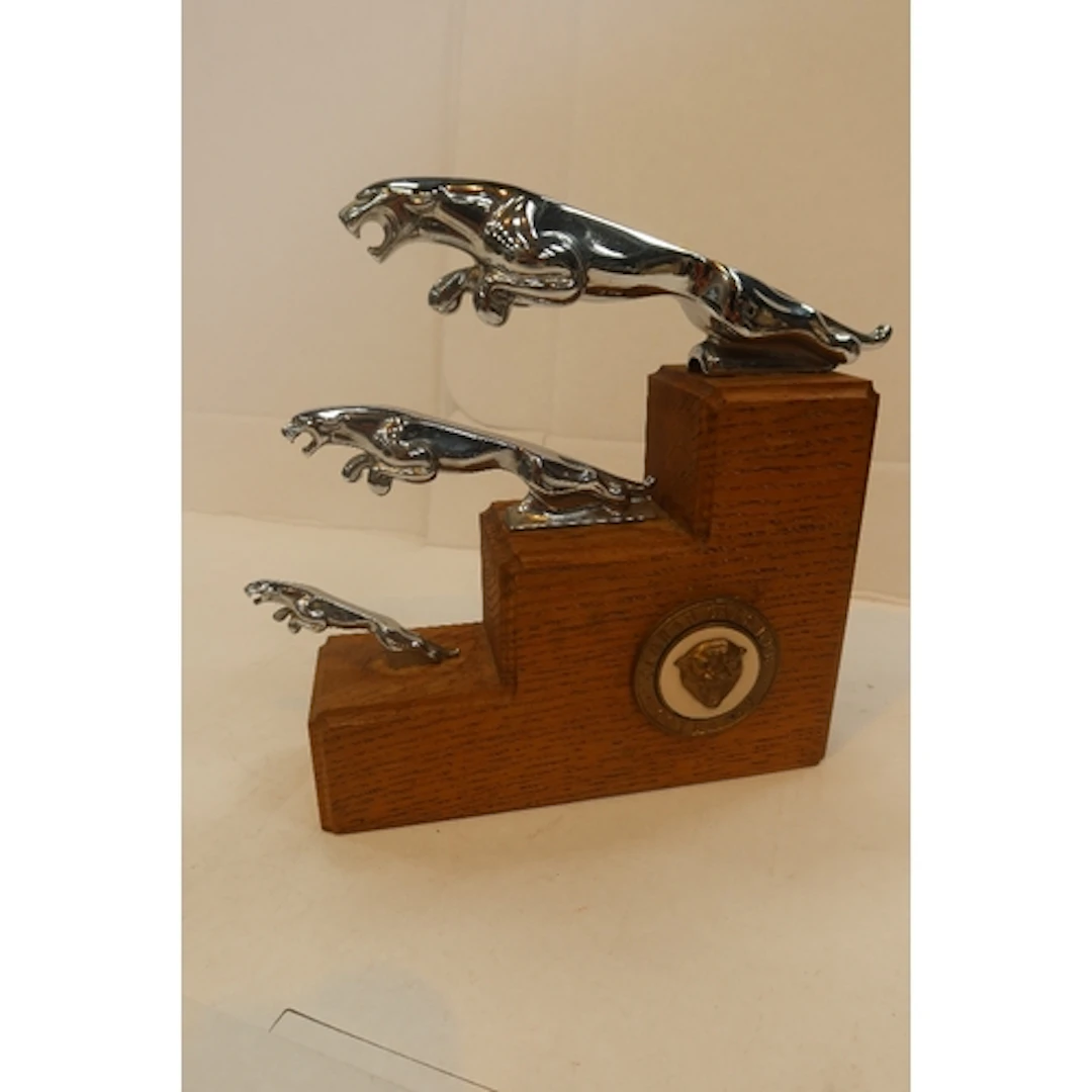 Three stepped Jaguar models