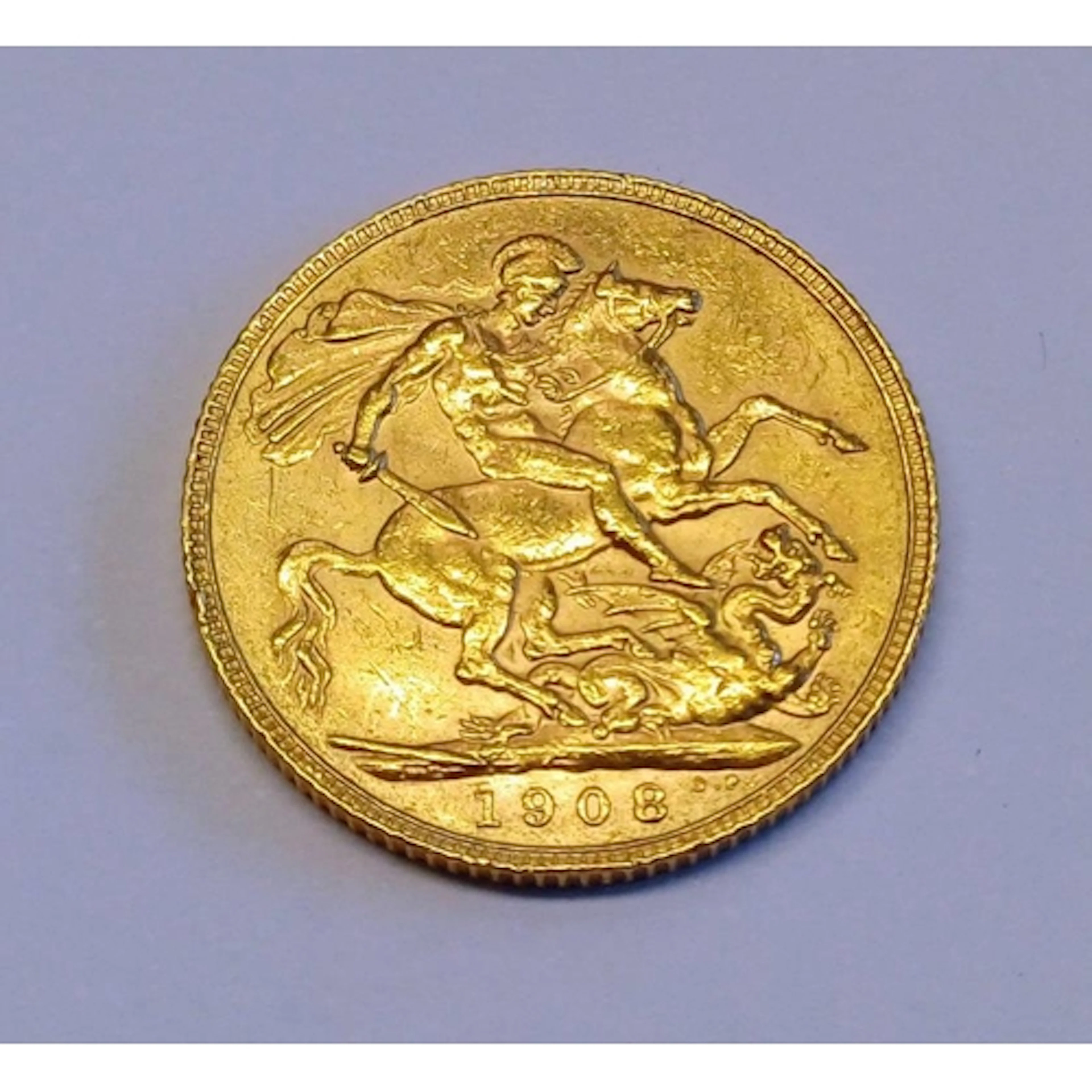 1908 EDWARD VII SOVEREIGN