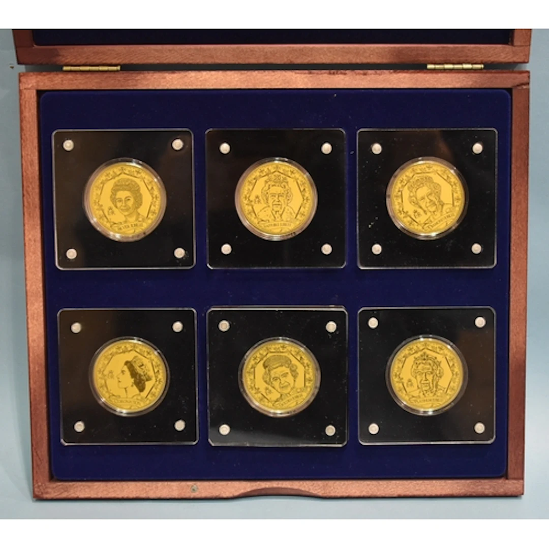 Windsor Mint, 2022, a collection of six "To Commemorate The ...