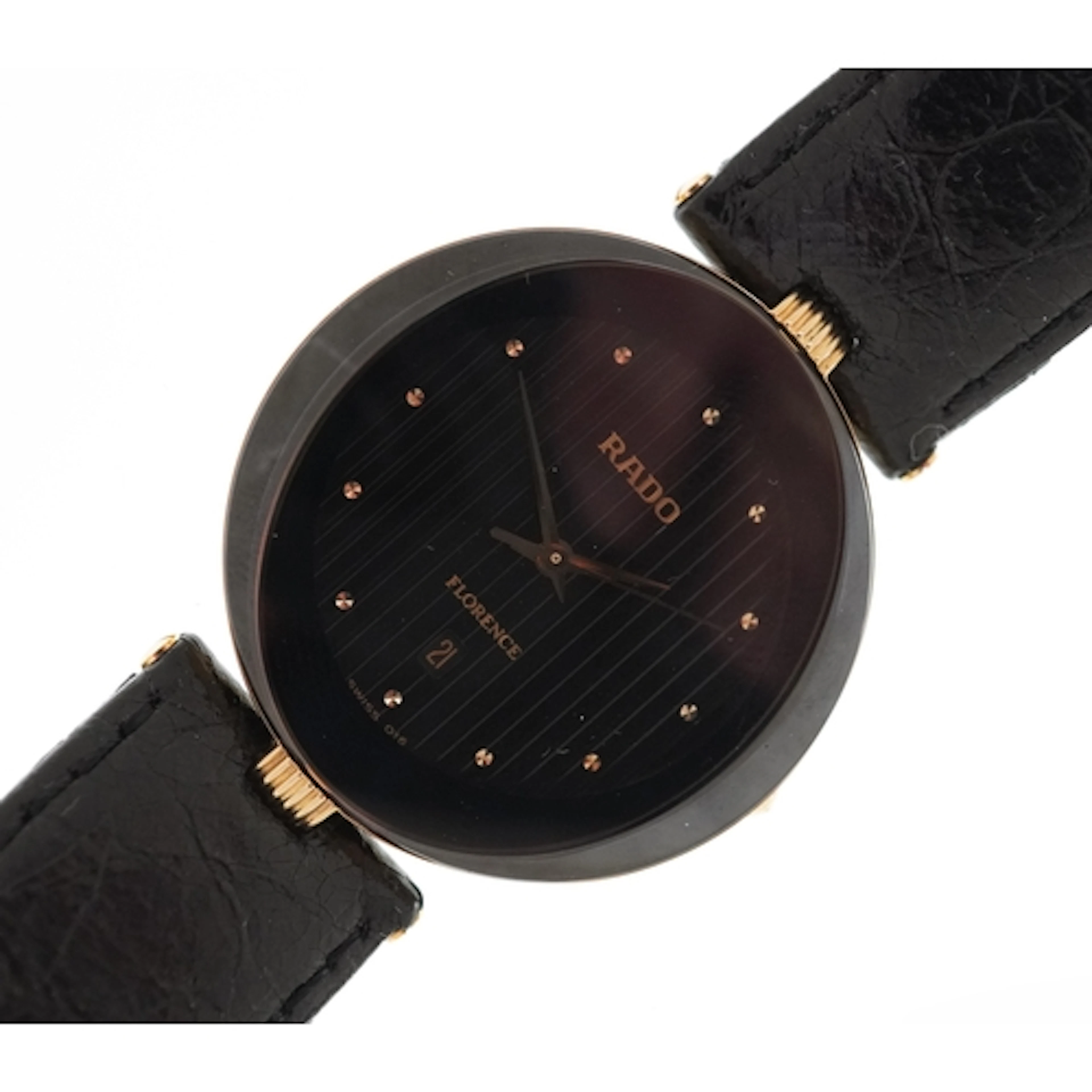 Rado, gentlemen's Rado Florence quartz dress watch with box ...