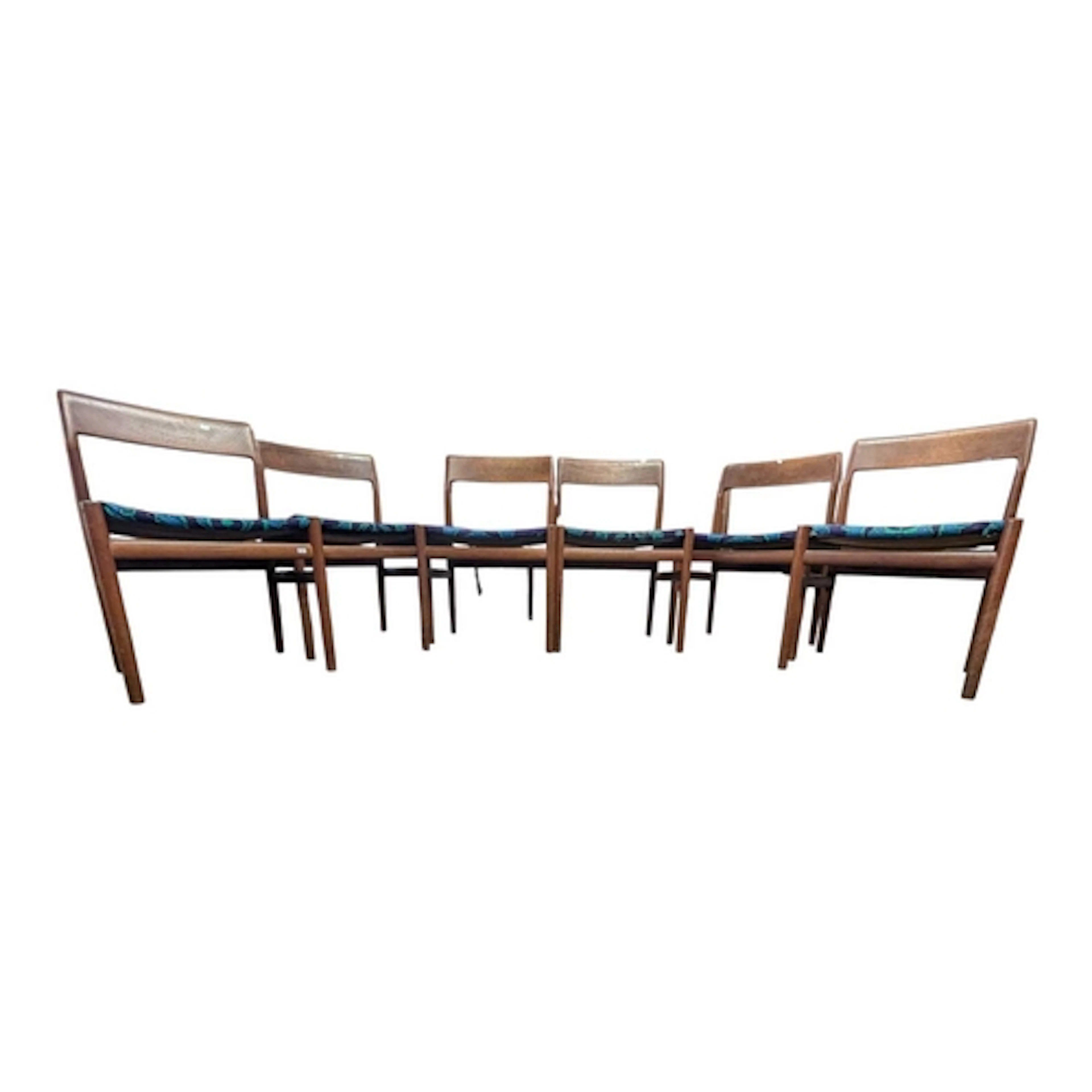 Dalescraft Furniture - a set of six mid 20th century circa 1...