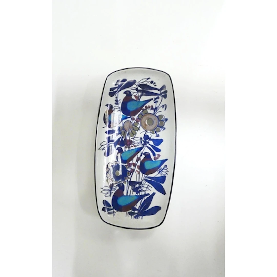 Royal Copenhagen Aluminia serving dish by Kari Christensen C...