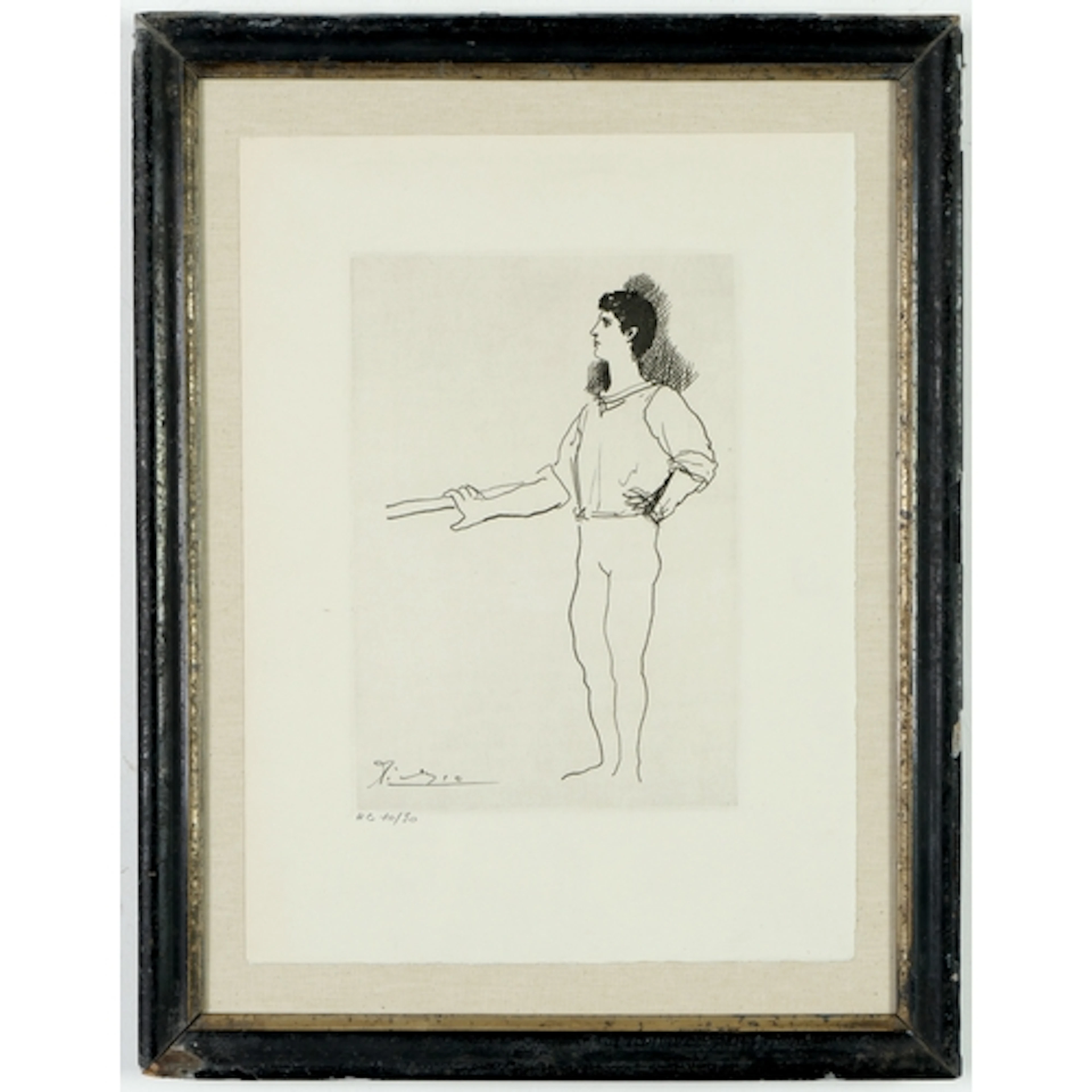 PABLO PICASSO (SPANISH, 1881-1973): 'BALLET DANCER' Etching....